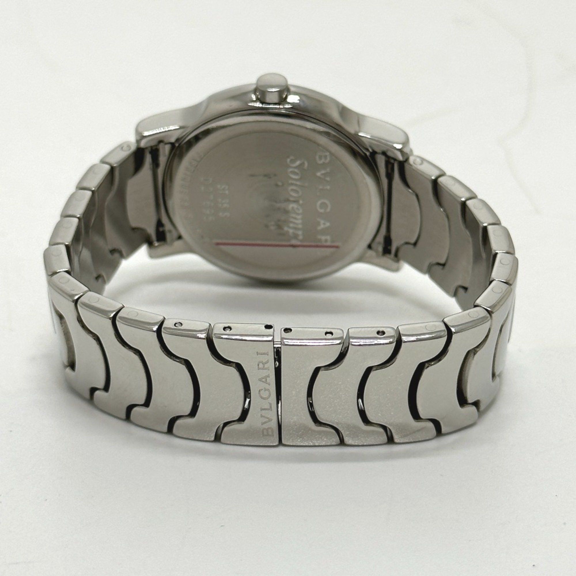 Bvlgari Bvlgari ST35S Quartz date Wristwatch Silver Size ONE SIZE - 4 Thumbnail