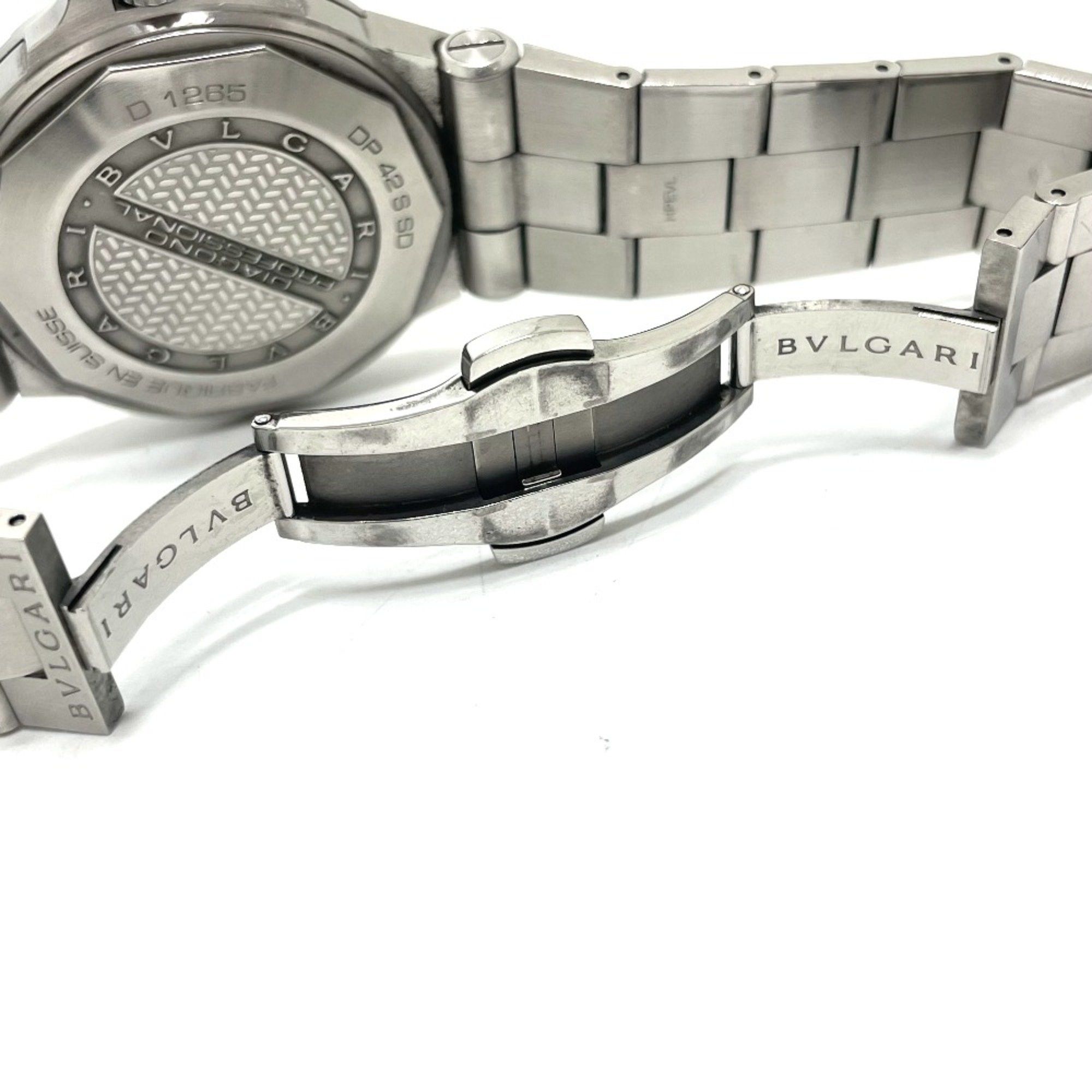 Bvlgari Bvlgari DP42SSD Chronometer Automatic date Wristwatch Silver Size ONE SIZE - 7 Thumbnail
