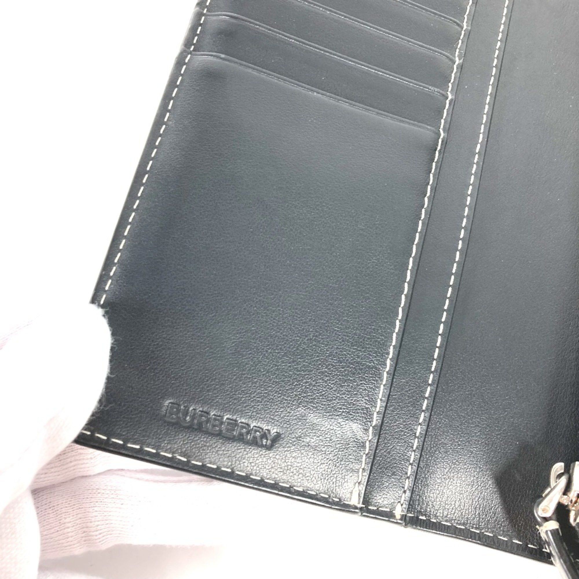 Burberry Burberry 8052803 Long wallet Bifold Long Wallet Dark birch Brown Brown Size ONE SIZE - 4 Thumbnail