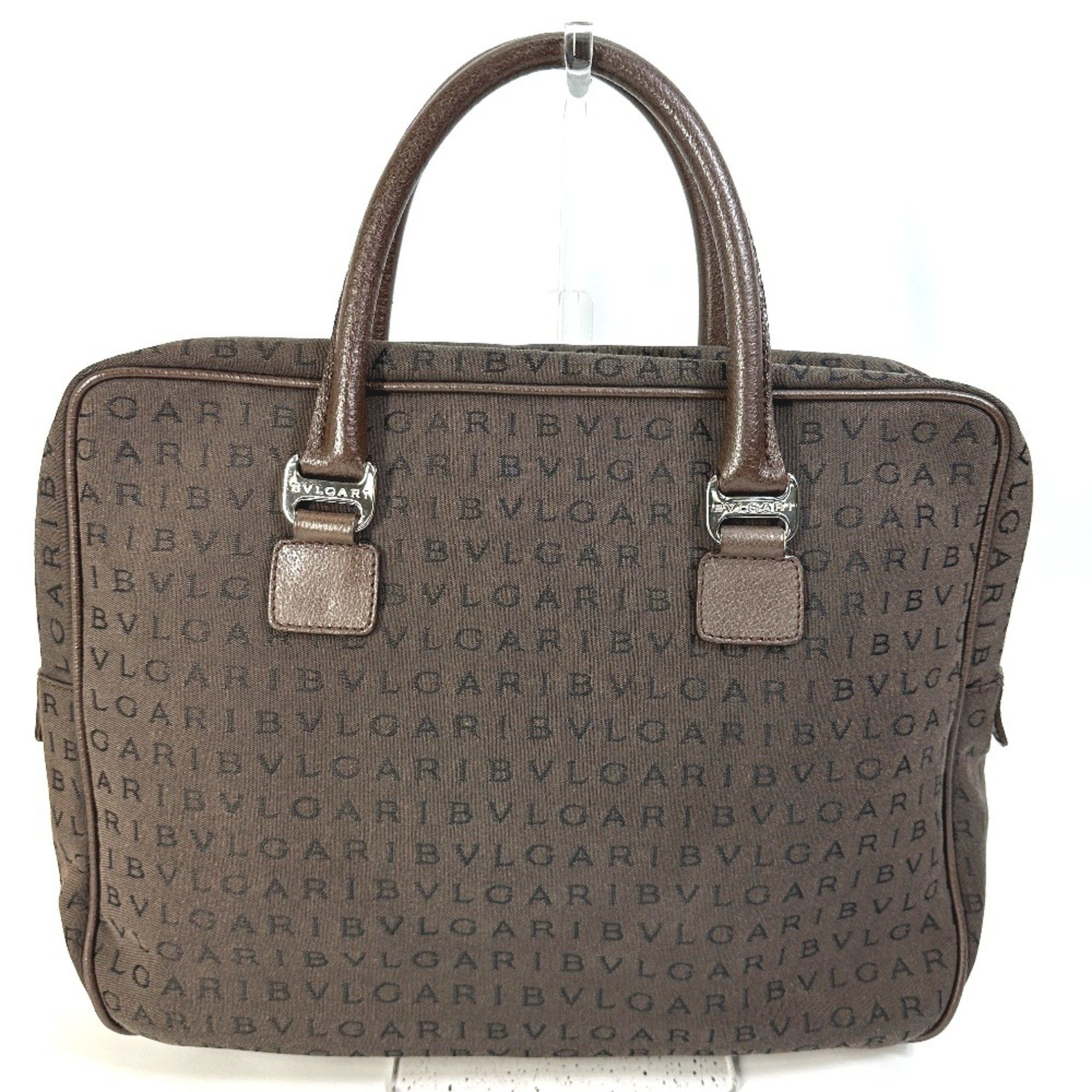 Bvlgari Bvlgari Handbag briefcase bag Business bag Brown Orange Size ONE SIZE - 2 Thumbnail