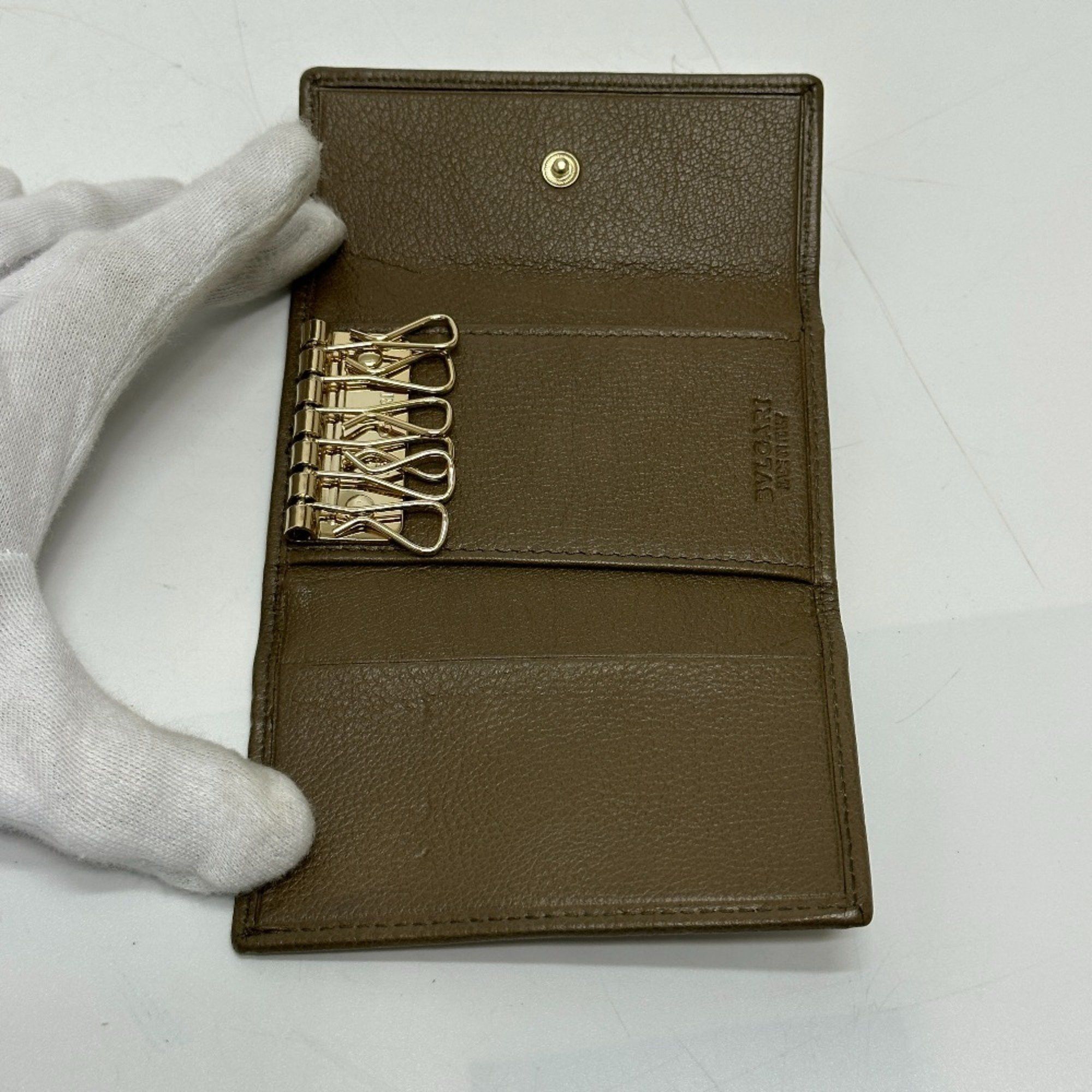 Bvlgari Bvlgari key Key Case Brown Size ONE SIZE - 9 Thumbnail