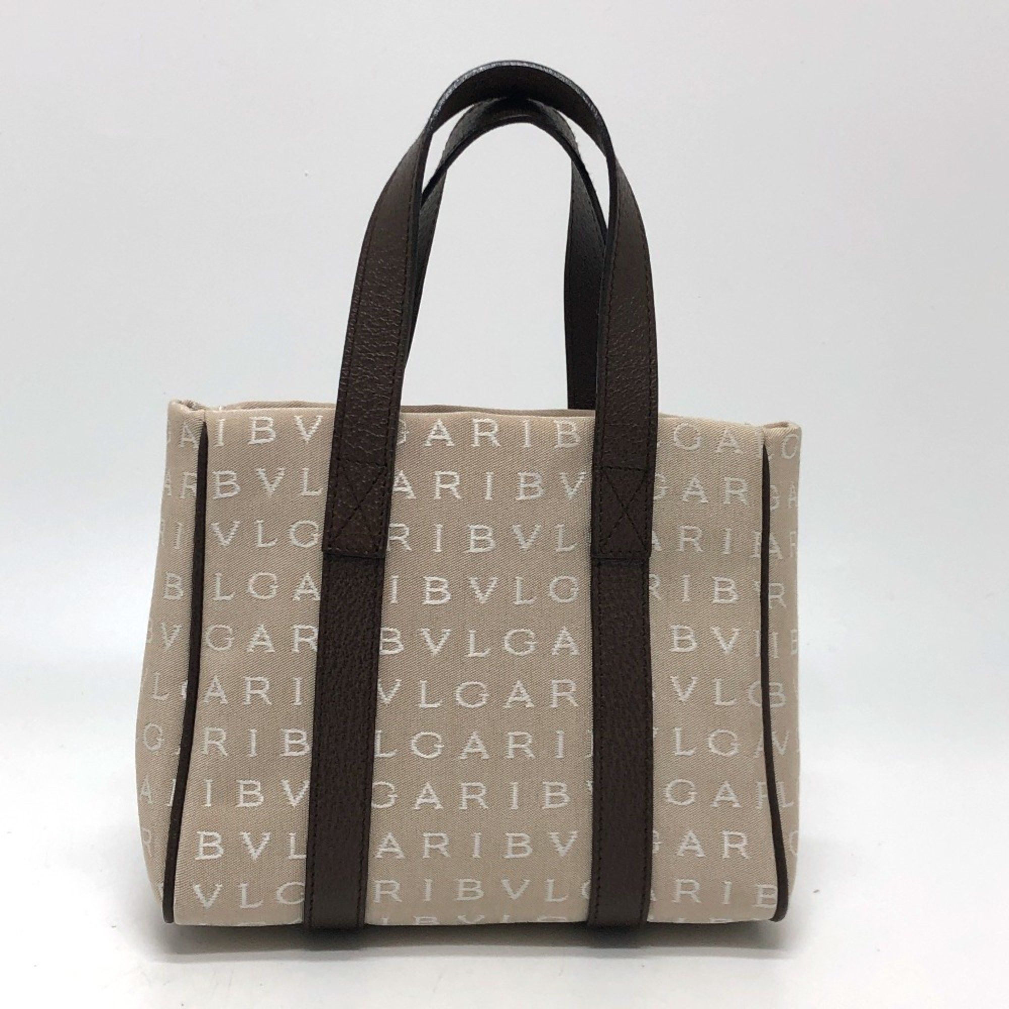 Bvlgari Bvlgari Logo mania Tote Bag Hand Bag Beige Size ONE SIZE - 2 Thumbnail