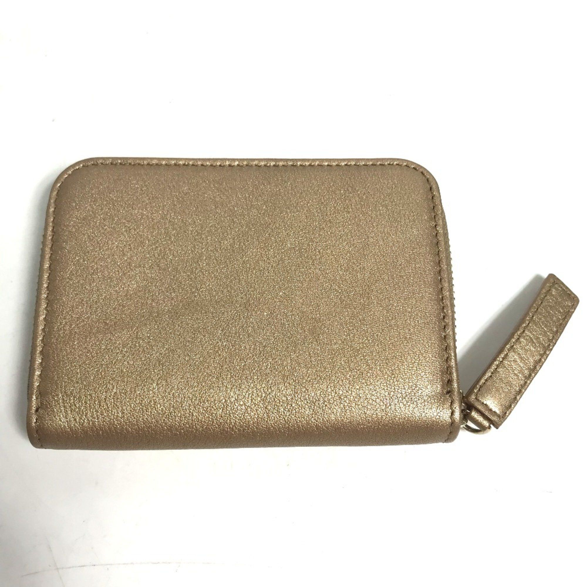 Bvlgari Bvlgari Coin Compartment Wallet coin purse Gold Size ONE SIZE - 2 Thumbnail