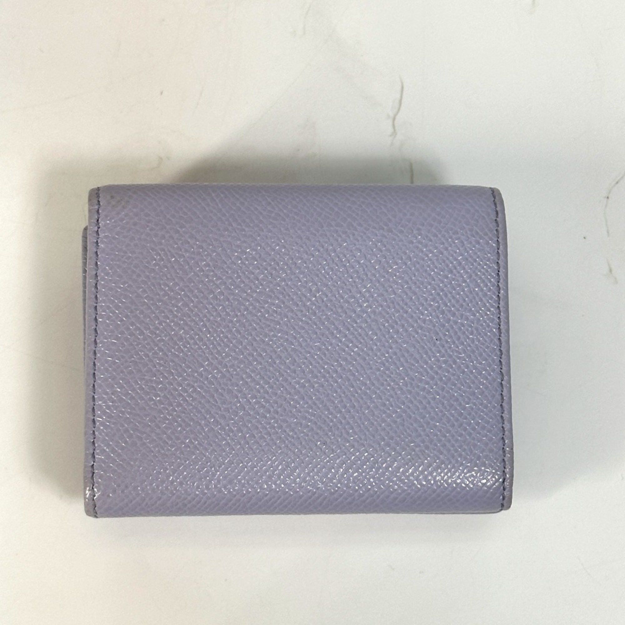 Bvlgari Bvlgari Compact Trifold wallet purple SilverHardware Size ONE SIZE - 2 Thumbnail