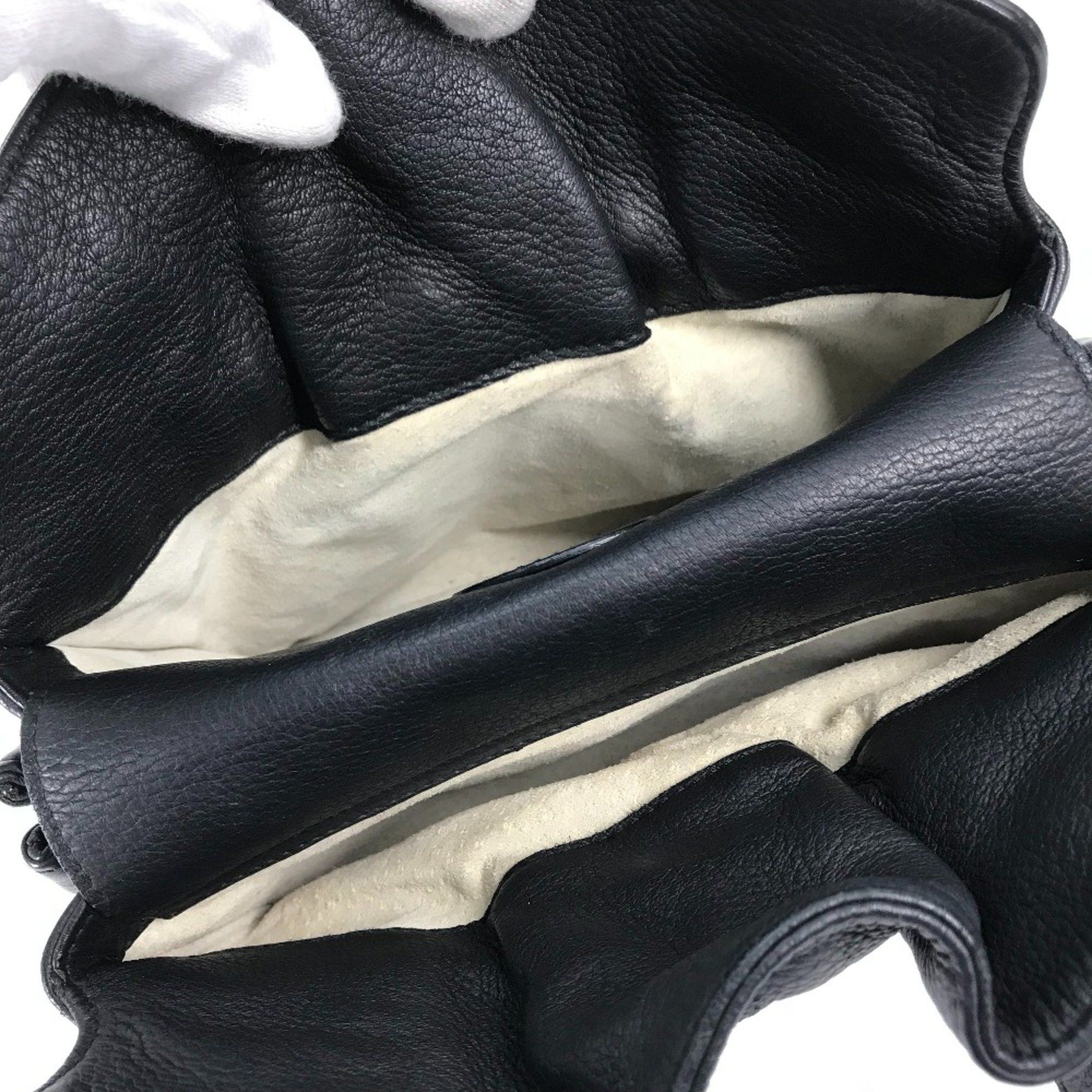 Bvlgari Bvlgari Tote Bag Black Gold Size ONE SIZE - 11 Thumbnail