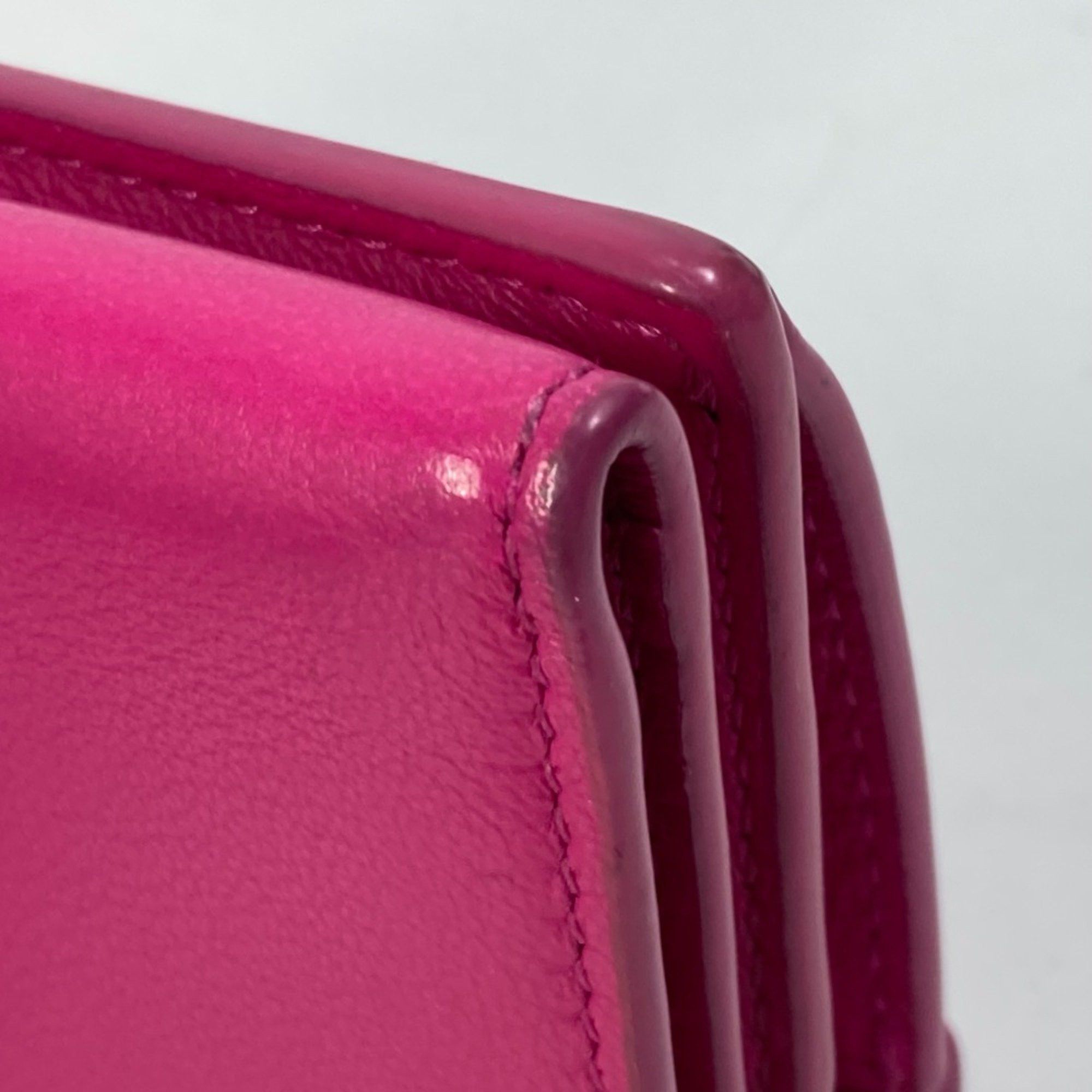 Balenciaga Balenciaga 391446 logo Compact wallet Trifold wallet pink White Size ONE SIZE - 8 Thumbnail
