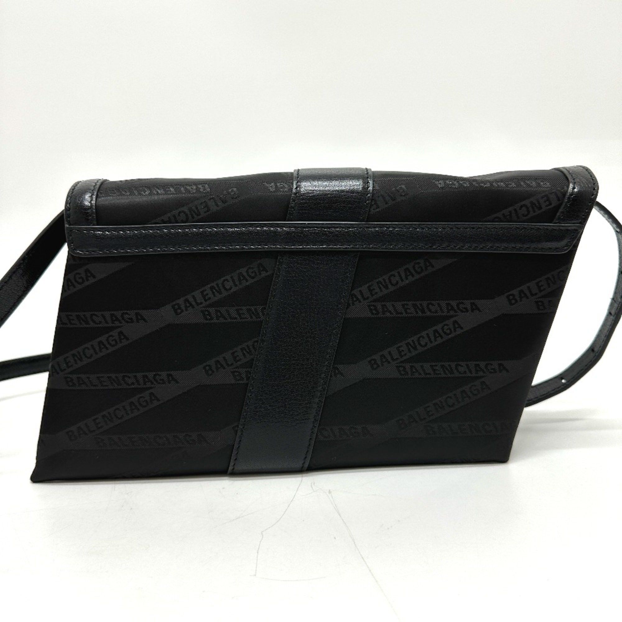 Balenciaga Balenciaga 580161 logo 2WAY bag Shoulder Bag Black Size ONE SIZE - 2 Thumbnail