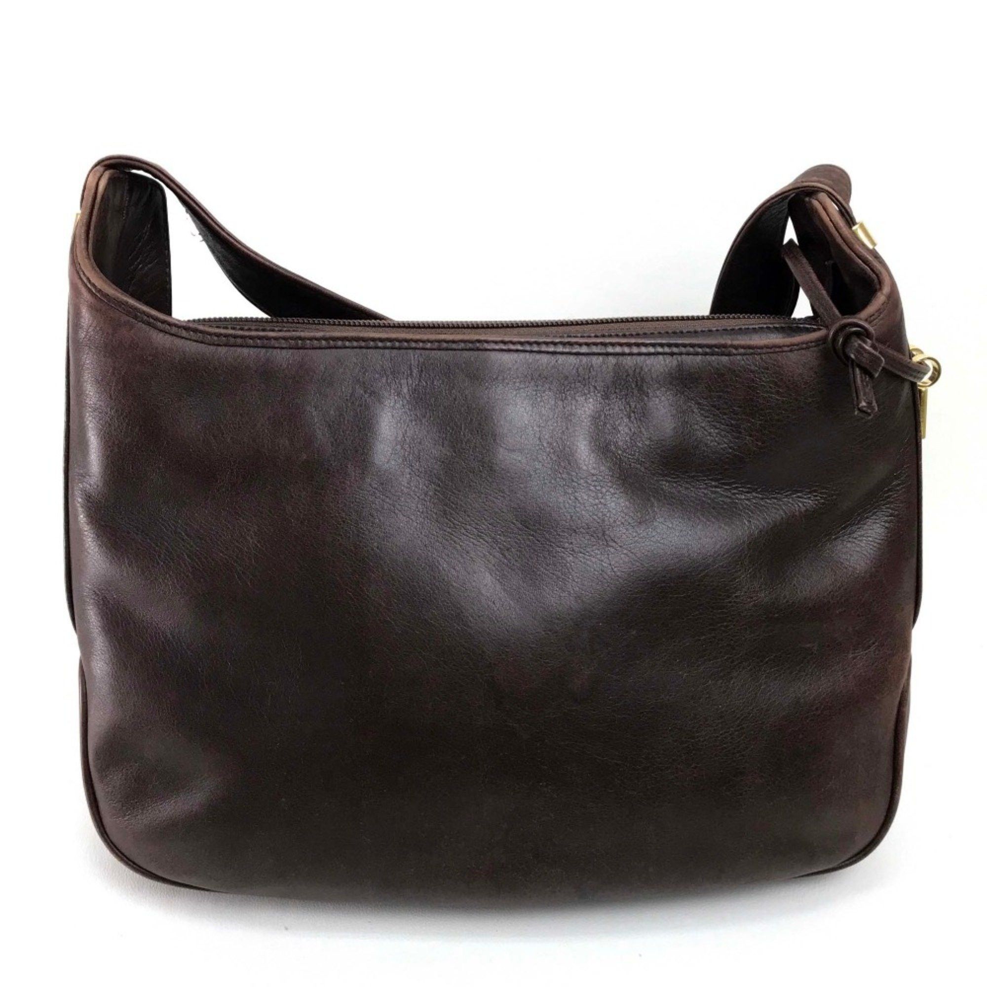 Bally Barry Croco embossed Crossbody Shoulder Bag Dark brown Size ONE SIZE - 2 Thumbnail