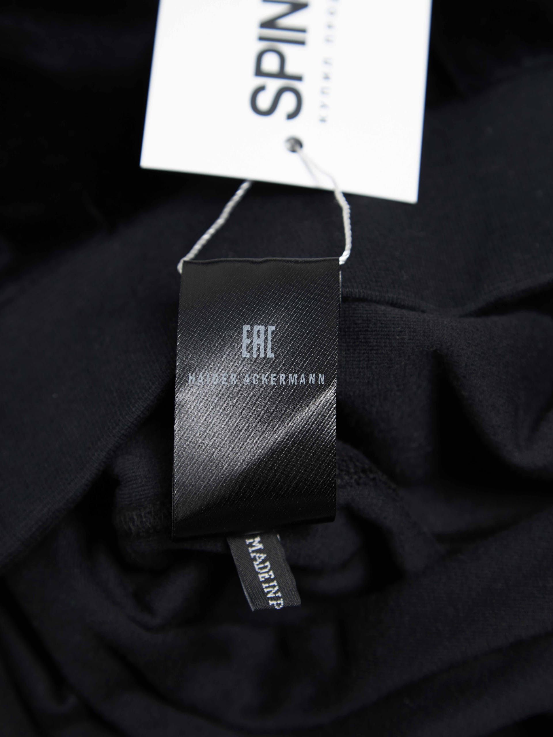 Haider Ackermann Black Back Embroidered Velvet Sweatshirt Size US L / EU 52-54 / 3 - 7 Thumbnail