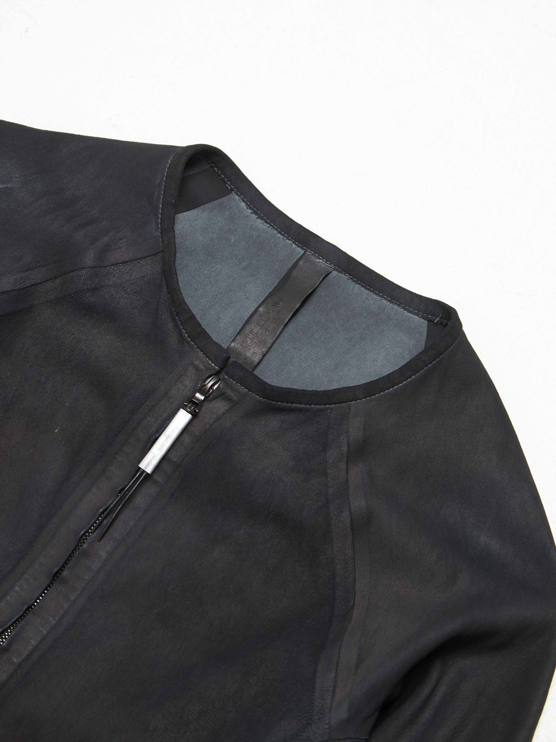 Isaac Sellam Experience Black Leather Jacket Size US XL / EU 56 / 4 - 3 Thumbnail