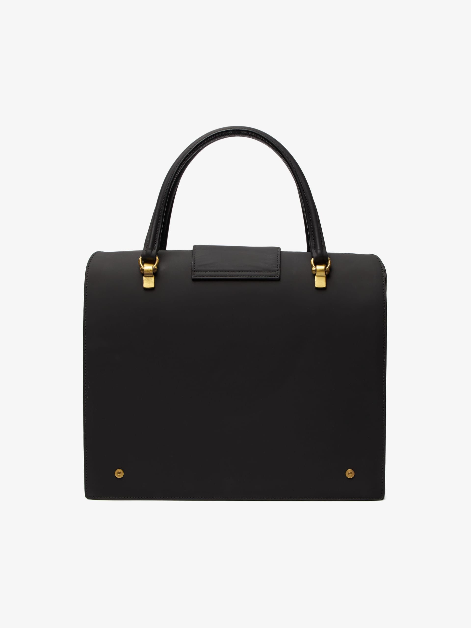 Thom Browne Dark Gray Front Lock Bag Size ONE SIZE - 11 Thumbnail