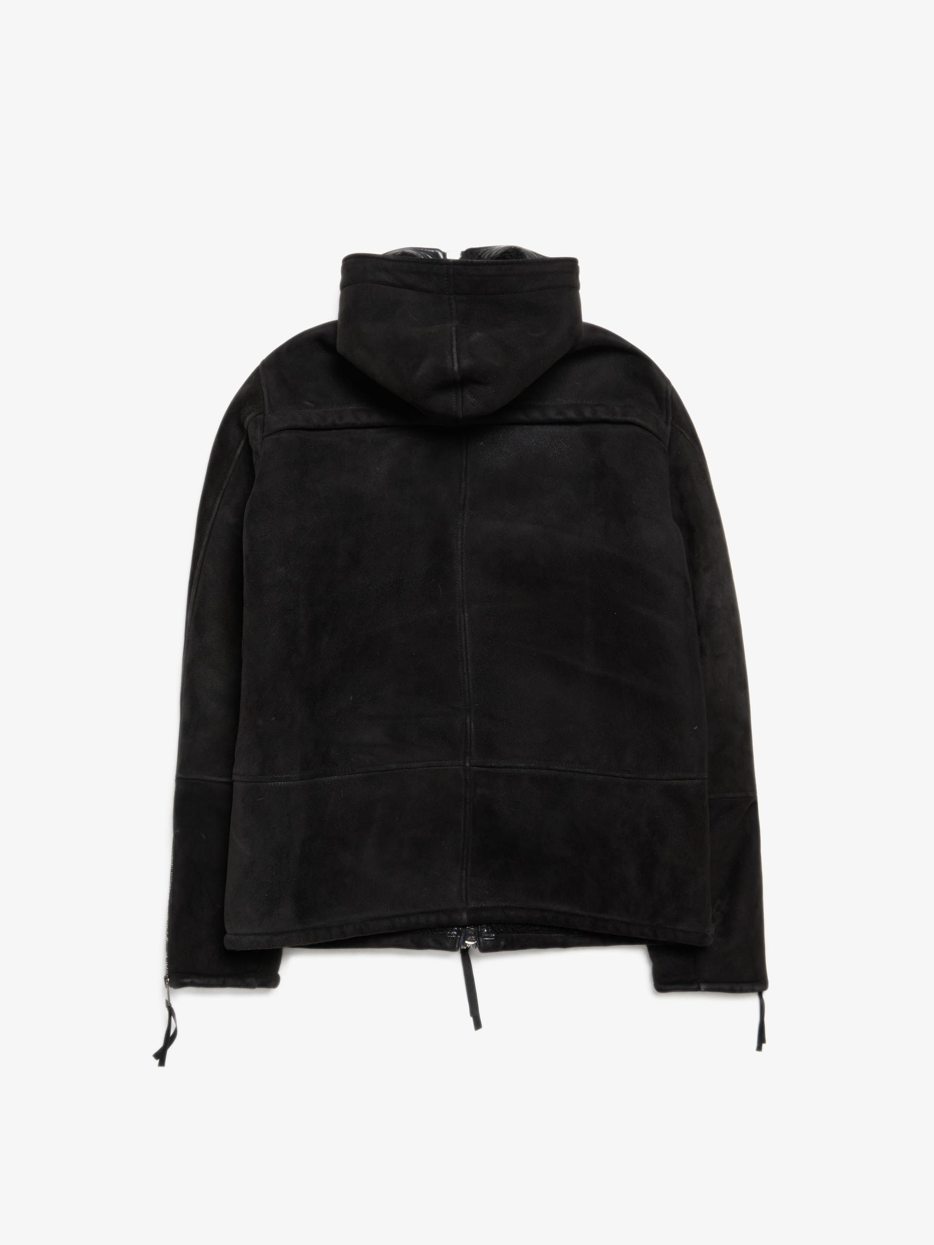 Giorgio Brato Hood Detailed Shearling Jacket Size US L / EU 52-54 / 3 - 2 Thumbnail