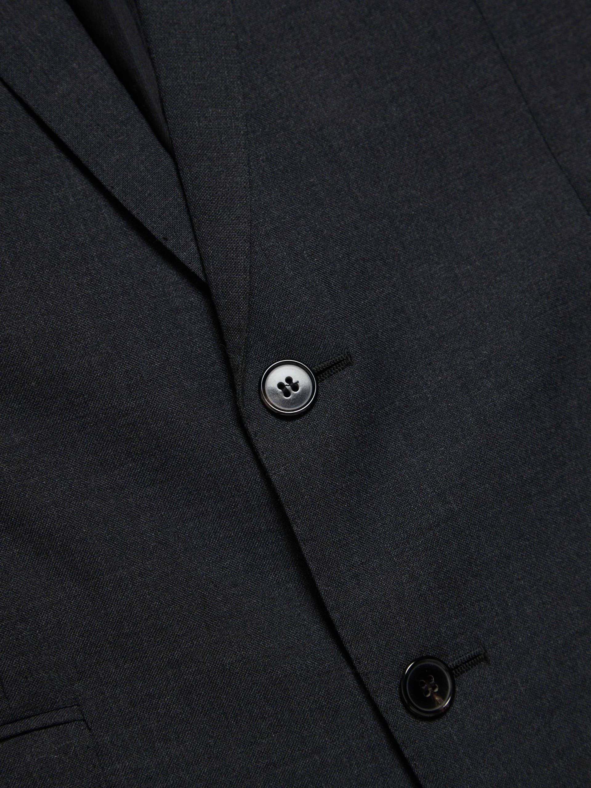 Saint Laurent Paris Dark Gray Black Button Classic Woolen Blazer Size US L / EU 52-54 / 3 - 5 Thumbnail