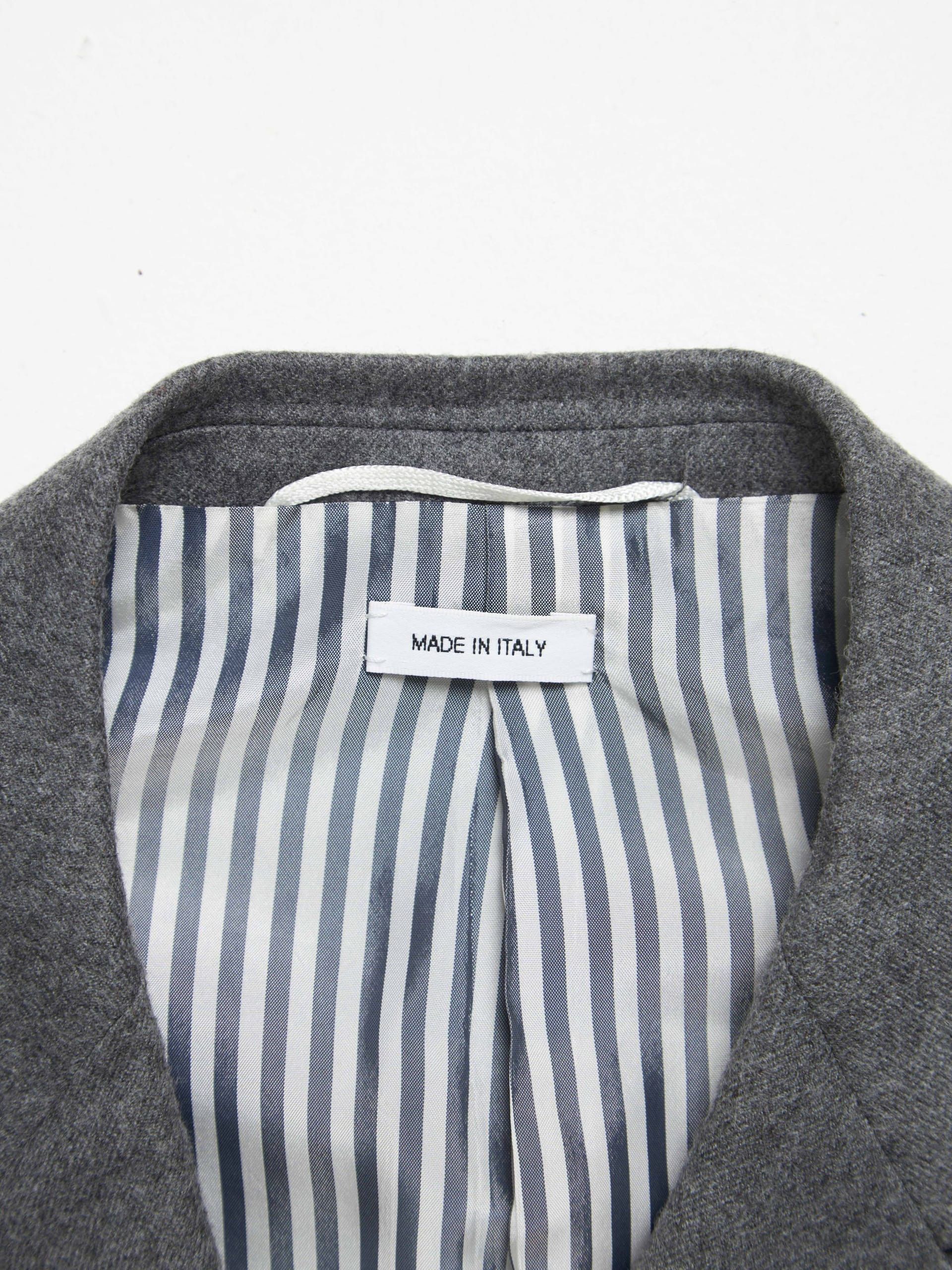 Thom Browne Gray Woolen Blazer Size US L / EU 52-54 / 3 - 4 Thumbnail