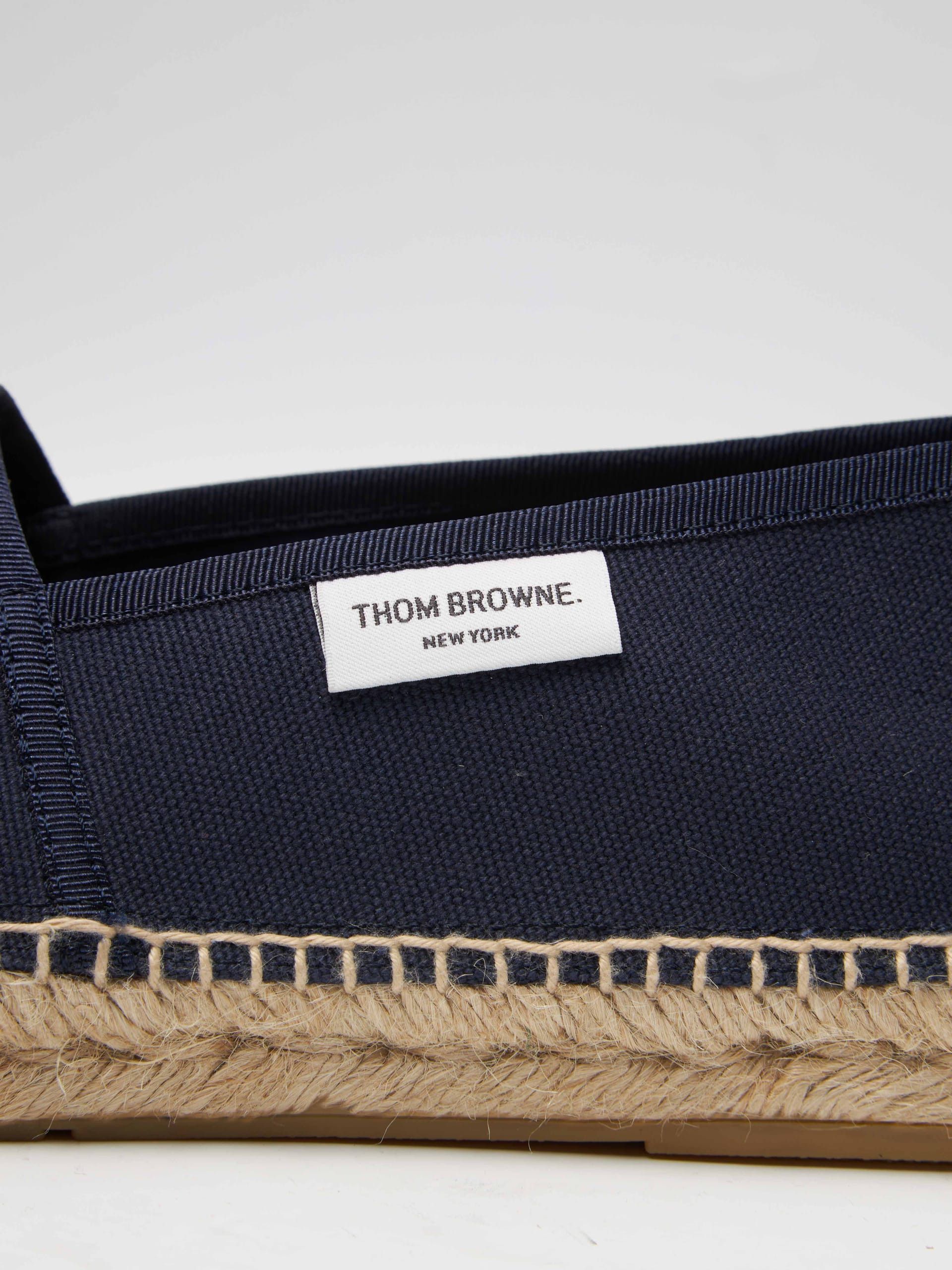 Thom Browne Dark Blue Espadrilles Size US 8.5 / EU 41-42 - 7 Thumbnail
