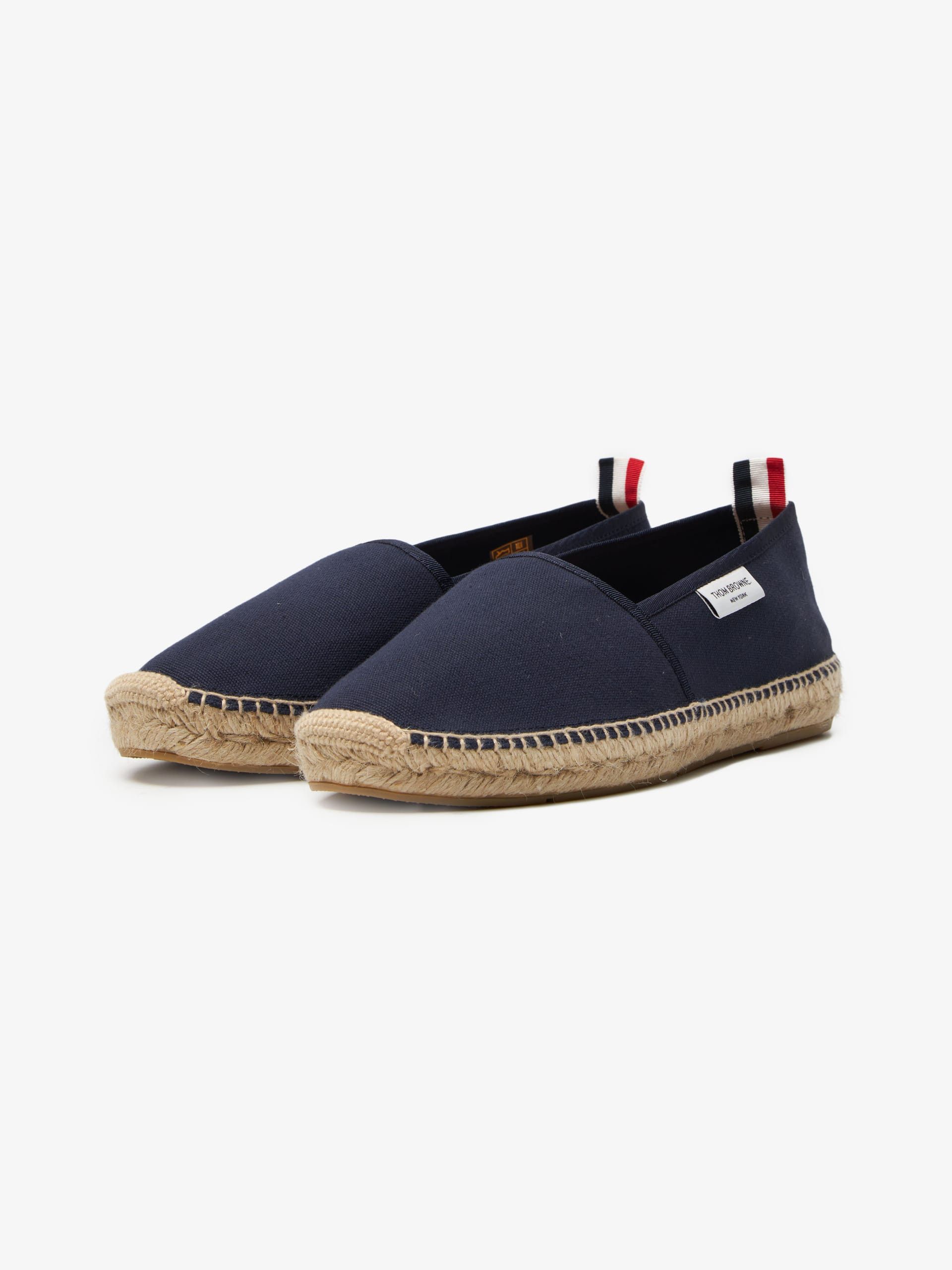 Thom Browne Dark Blue Espadrilles Size US 8.5 / EU 41-42 - 2 Thumbnail