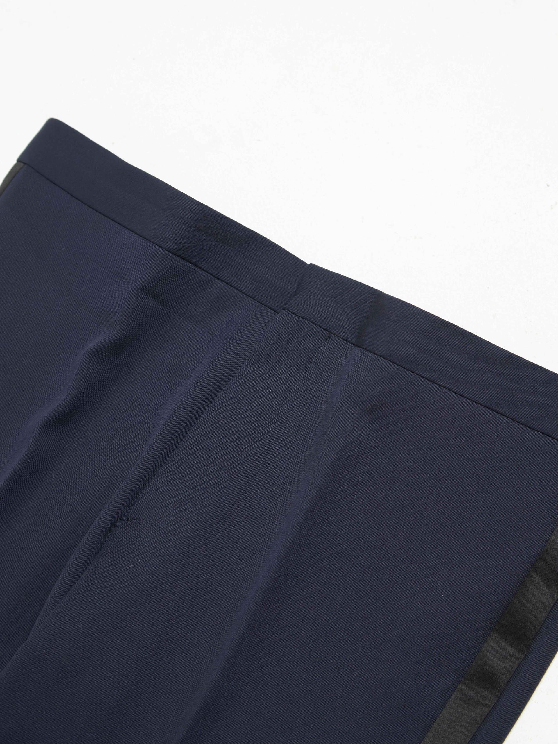 Saint Laurent Paris Navy Basic Suit Pants Size US 36 / EU 52 - 3 Thumbnail