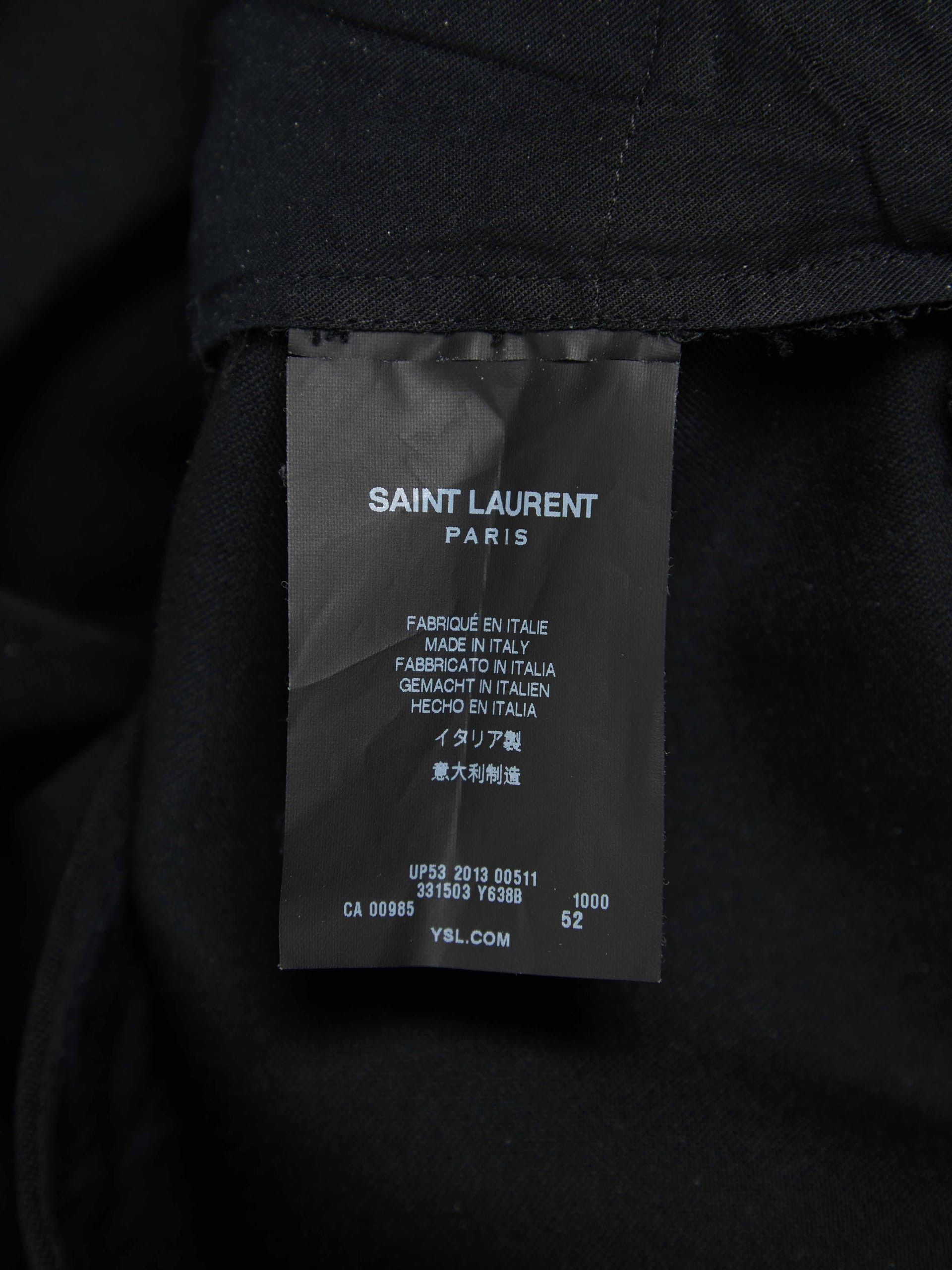Saint Laurent Paris BlackBasic Pants Size US 36 / EU 52 - 5 Thumbnail