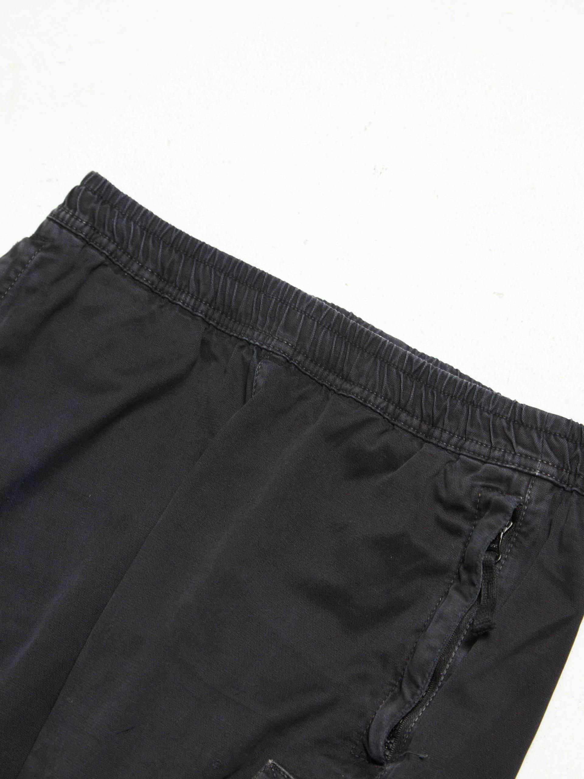 Stone Island Gray Side Pockets Logo Patch Cotton Cargo Pants Size US 28 / EU 44 - 3 Thumbnail