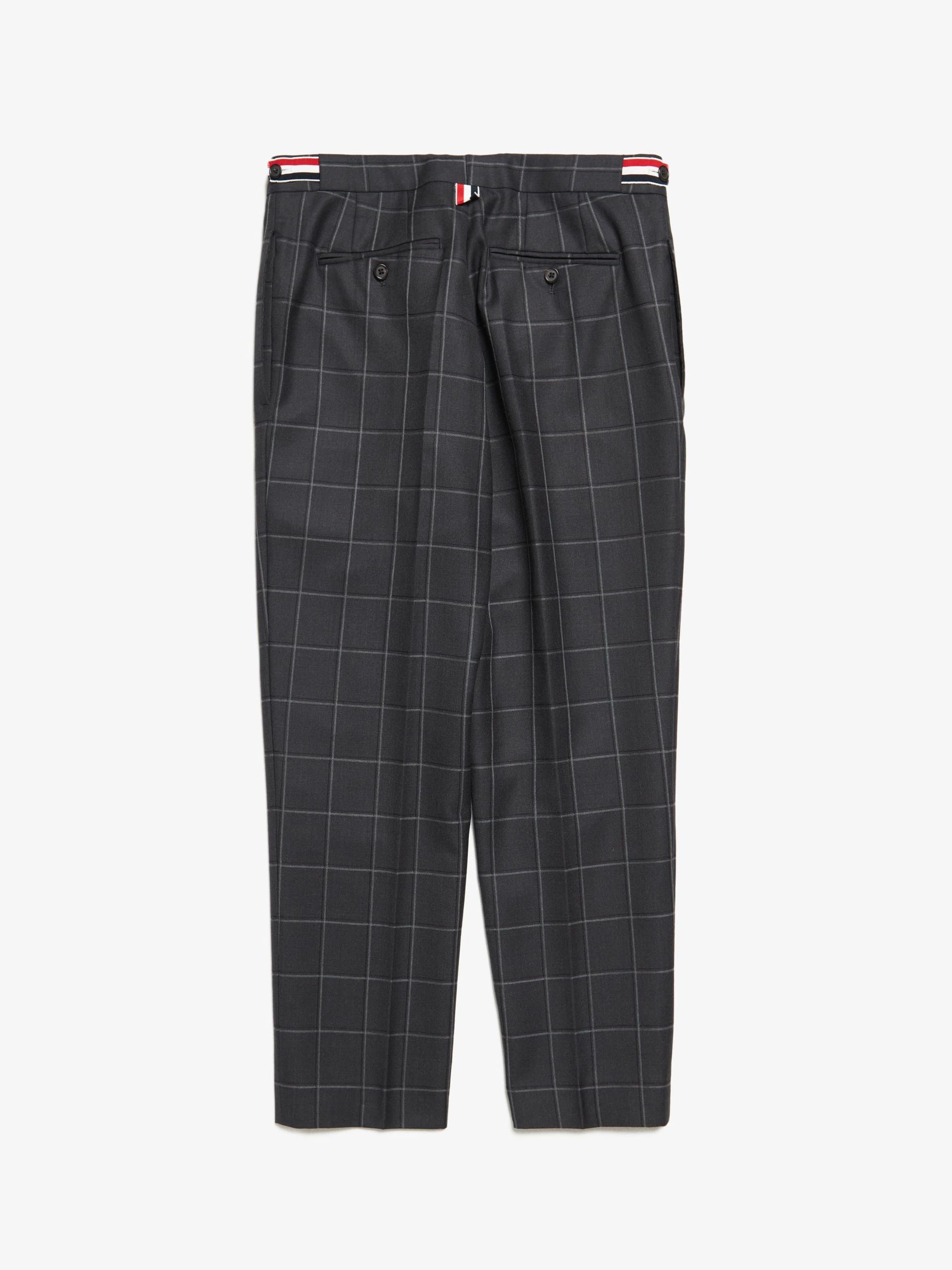 Thom Browne Dark Gray Checkered Pants Size US 34 / EU 50 - 2 Thumbnail