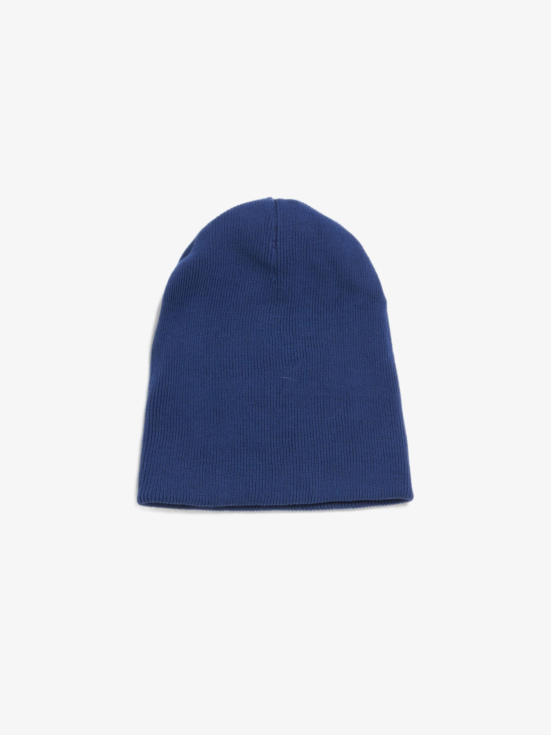 Boris Bidjan Saberi Blue Knitted Beanie Hat Size ONE SIZE - 2 Thumbnail