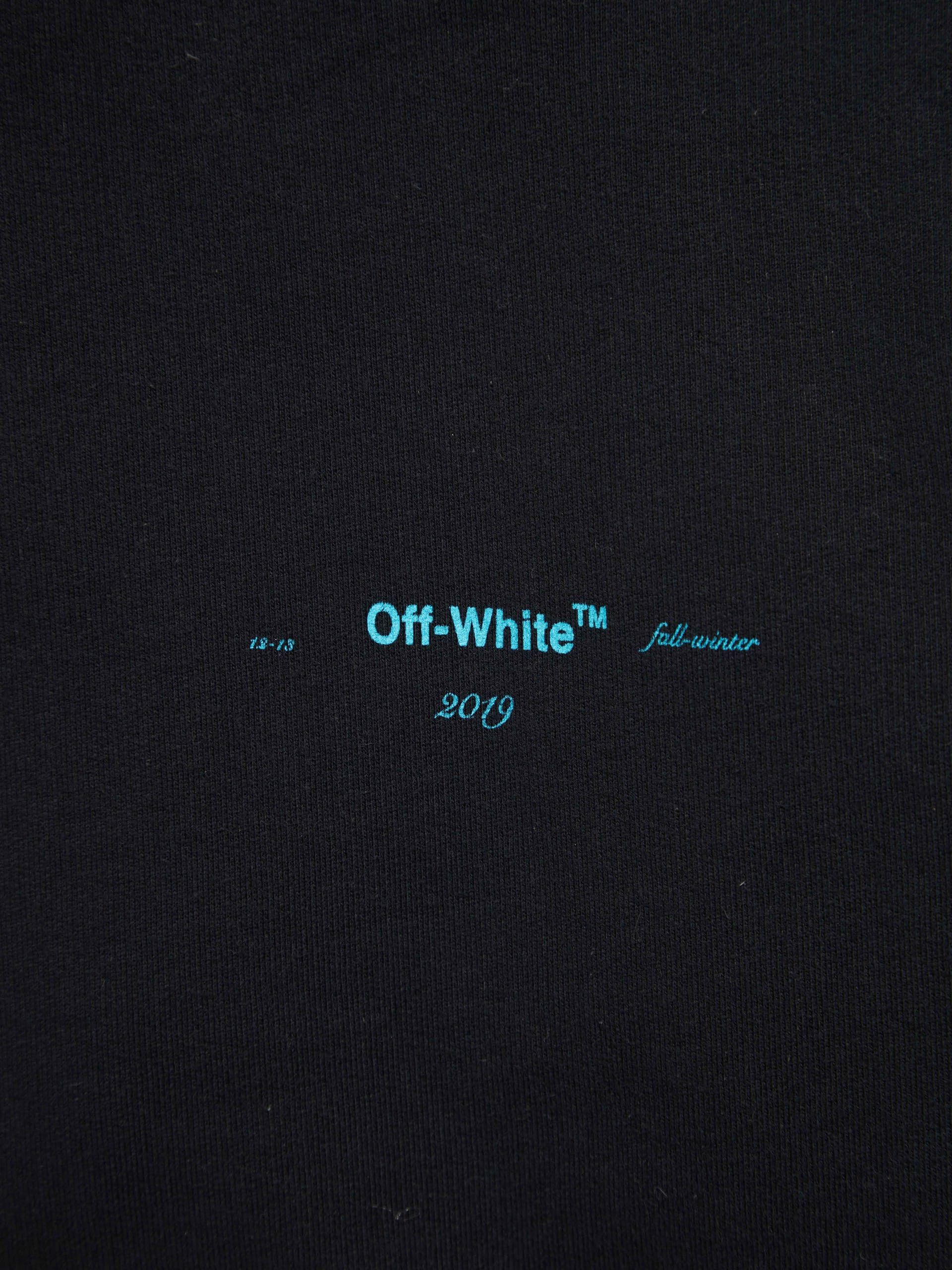 Off-White Black And Multicolour Logo Cotton Sweatshirt Size US S / EU 44-46 / 1 - 4 Thumbnail