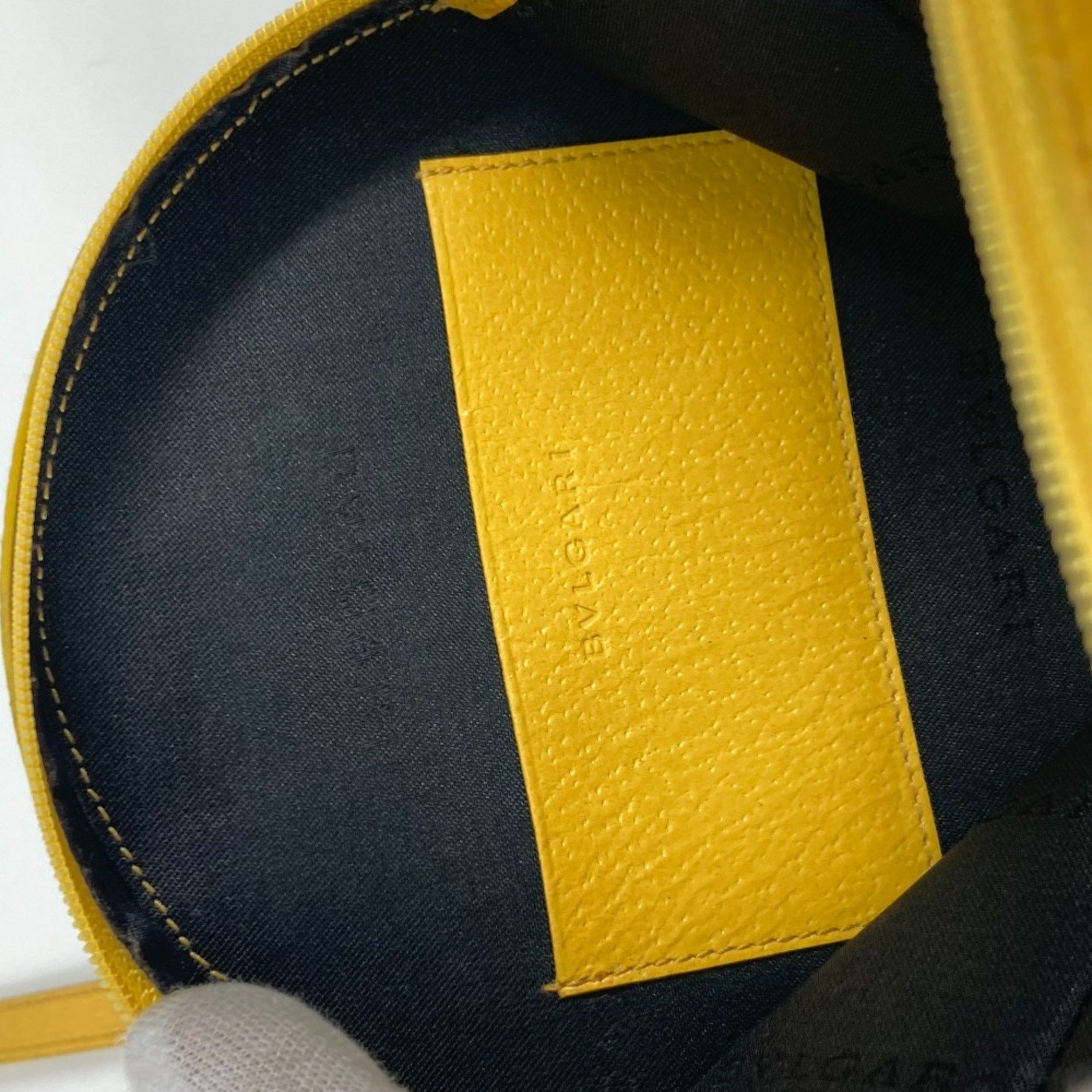 Bvlgari Bvlgari Round shape Pochette bag Shoulder Bag yellow Size ONE SIZE - 9 Thumbnail