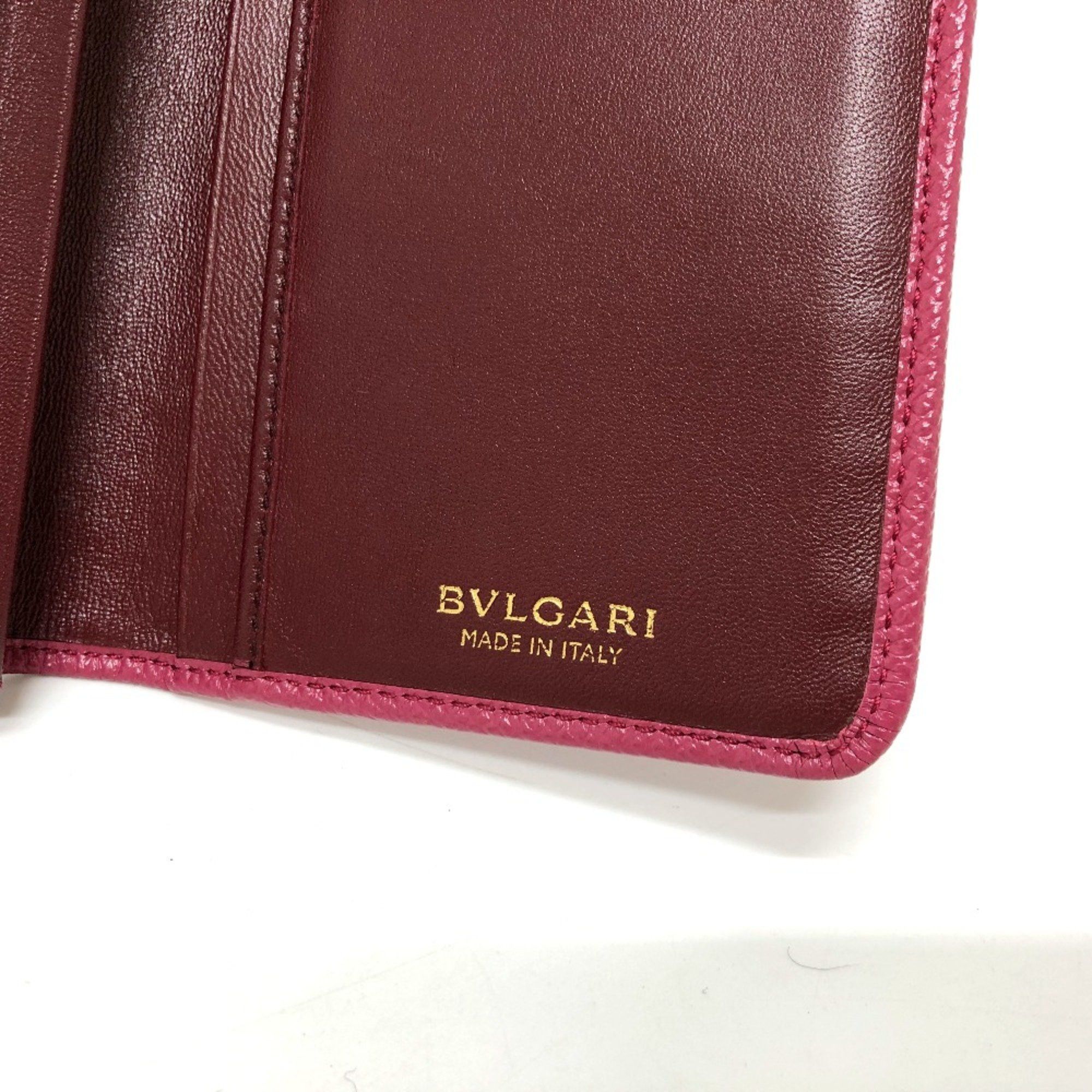 Bvlgari Bvlgari Logo clip Wallet Long Wallet pink GoldHardware Size ONE SIZE - 14 Thumbnail