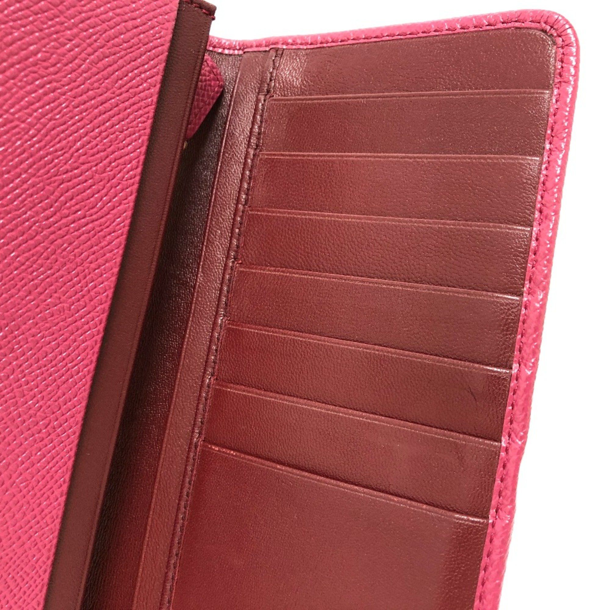 Bvlgari Bvlgari Logo clip Wallet Long Wallet pink GoldHardware Size ONE SIZE - 12 Thumbnail
