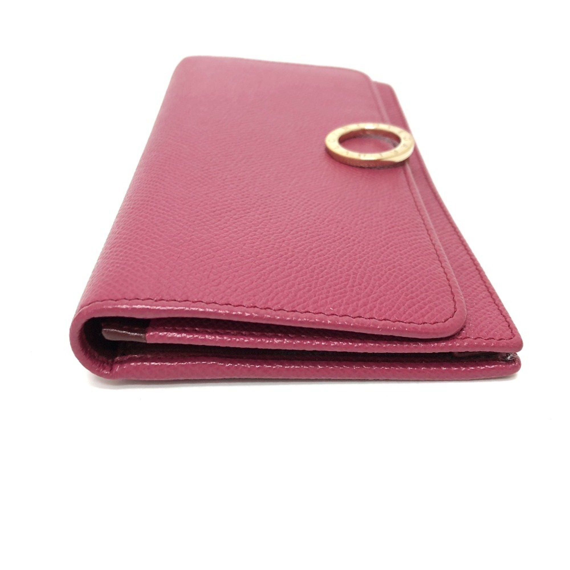 Bvlgari Bvlgari Logo clip Wallet Long Wallet pink GoldHardware Size ONE SIZE - 5 Thumbnail