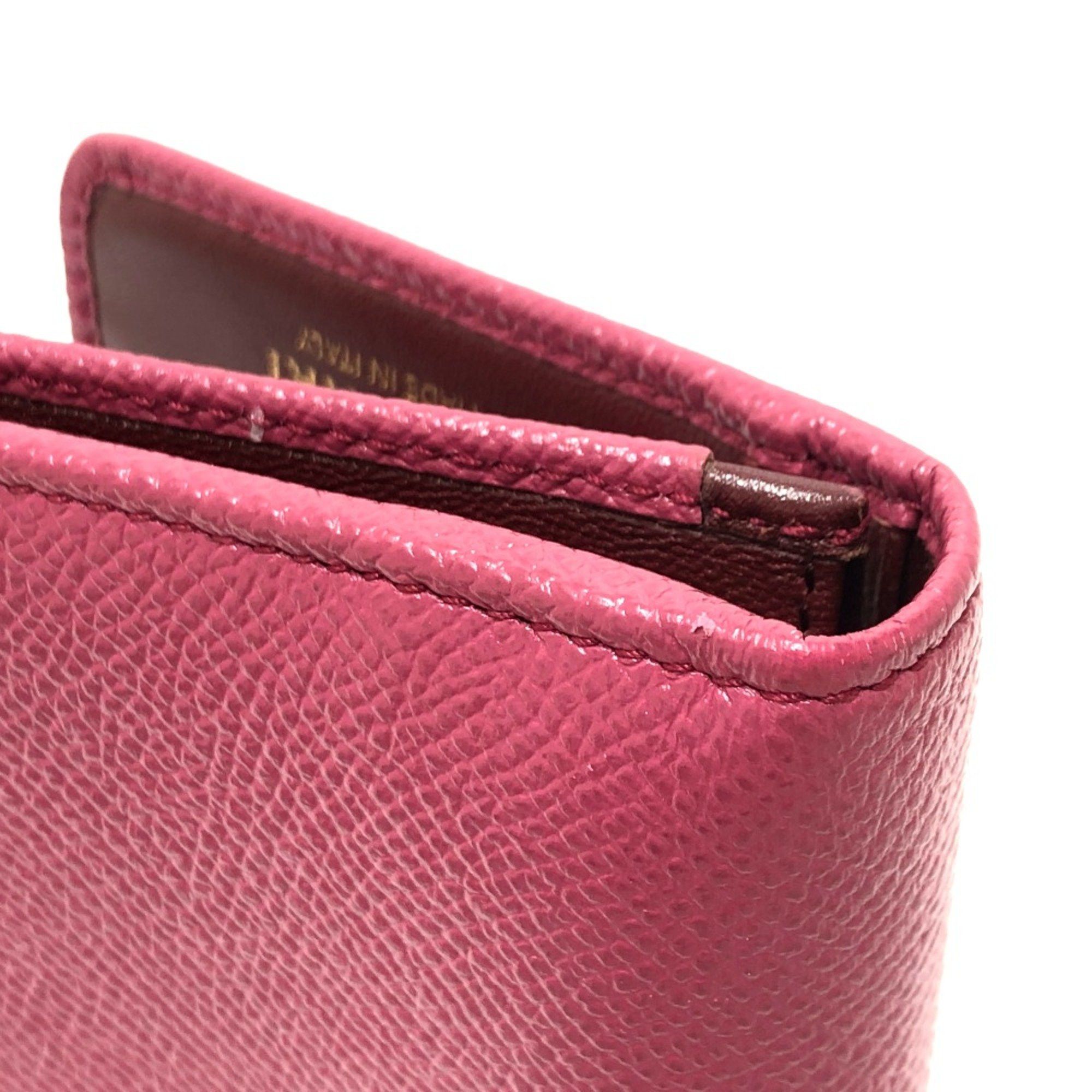 Bvlgari Bvlgari Logo clip Wallet Long Wallet pink GoldHardware Size ONE SIZE - 8 Thumbnail