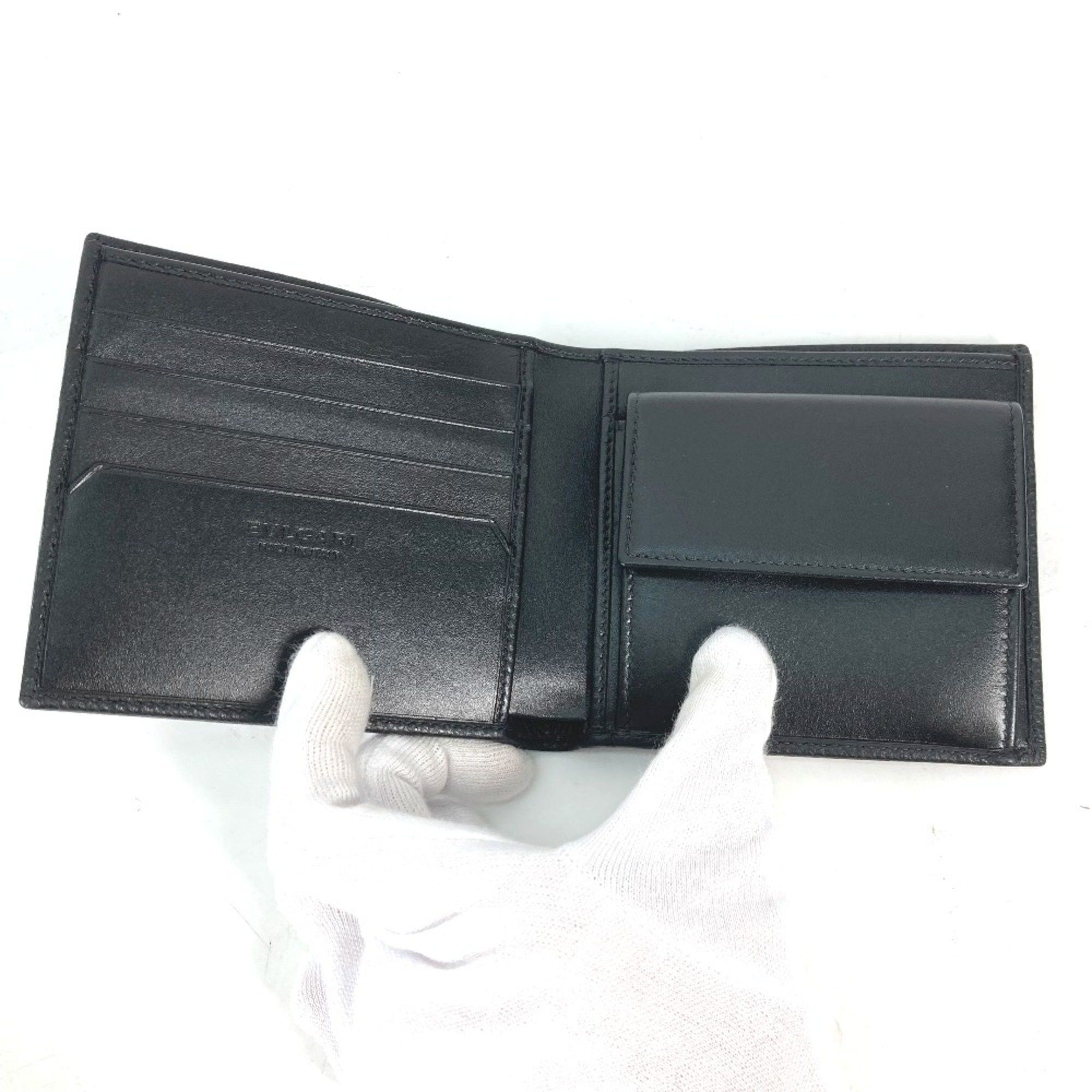 Bvlgari Bvlgari Compact wallet Folded wallet Black Size ONE SIZE - 8 Thumbnail