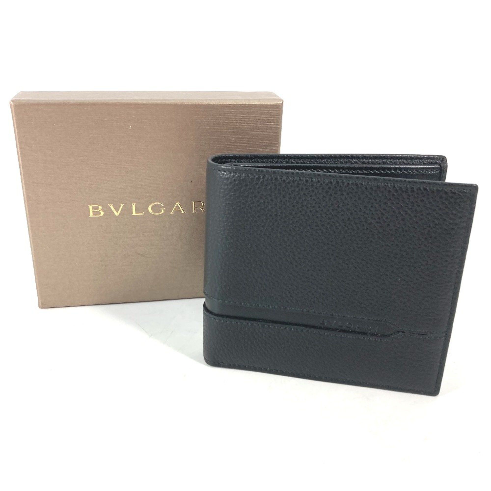 Bvlgari Bvlgari Compact wallet Folded wallet Black Size ONE SIZE - 2 Thumbnail