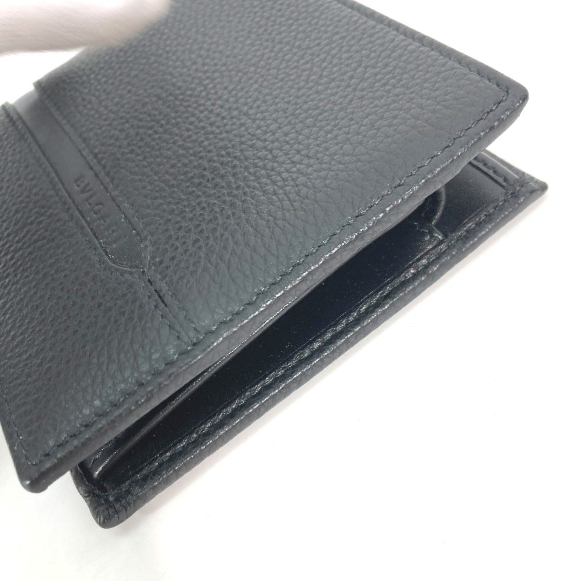 Bvlgari Bvlgari Compact wallet Folded wallet Black Size ONE SIZE - 4 Thumbnail
