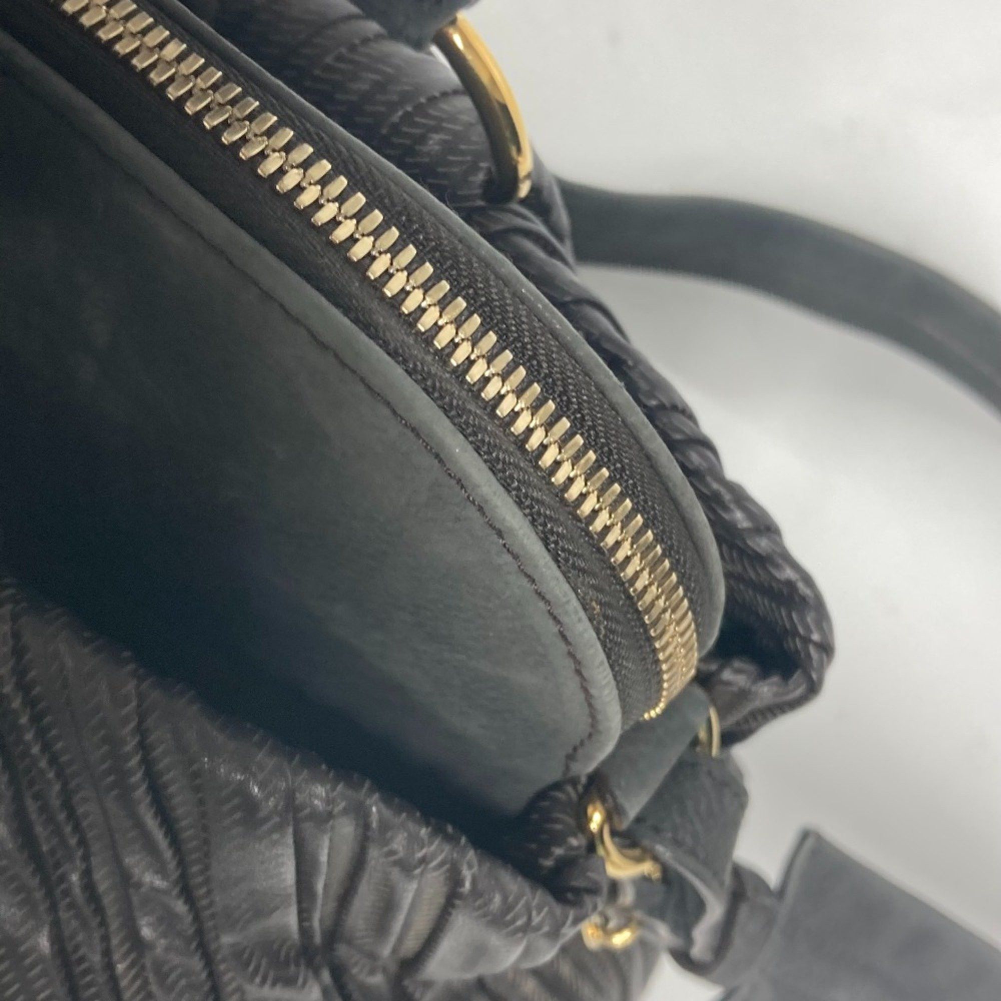 Bvlgari Bvlgari 2WAY Bag Tote Bag Crossbody Shoulder Bag Dark BrownBased BlackBased Size ONE SIZE - 11 Thumbnail