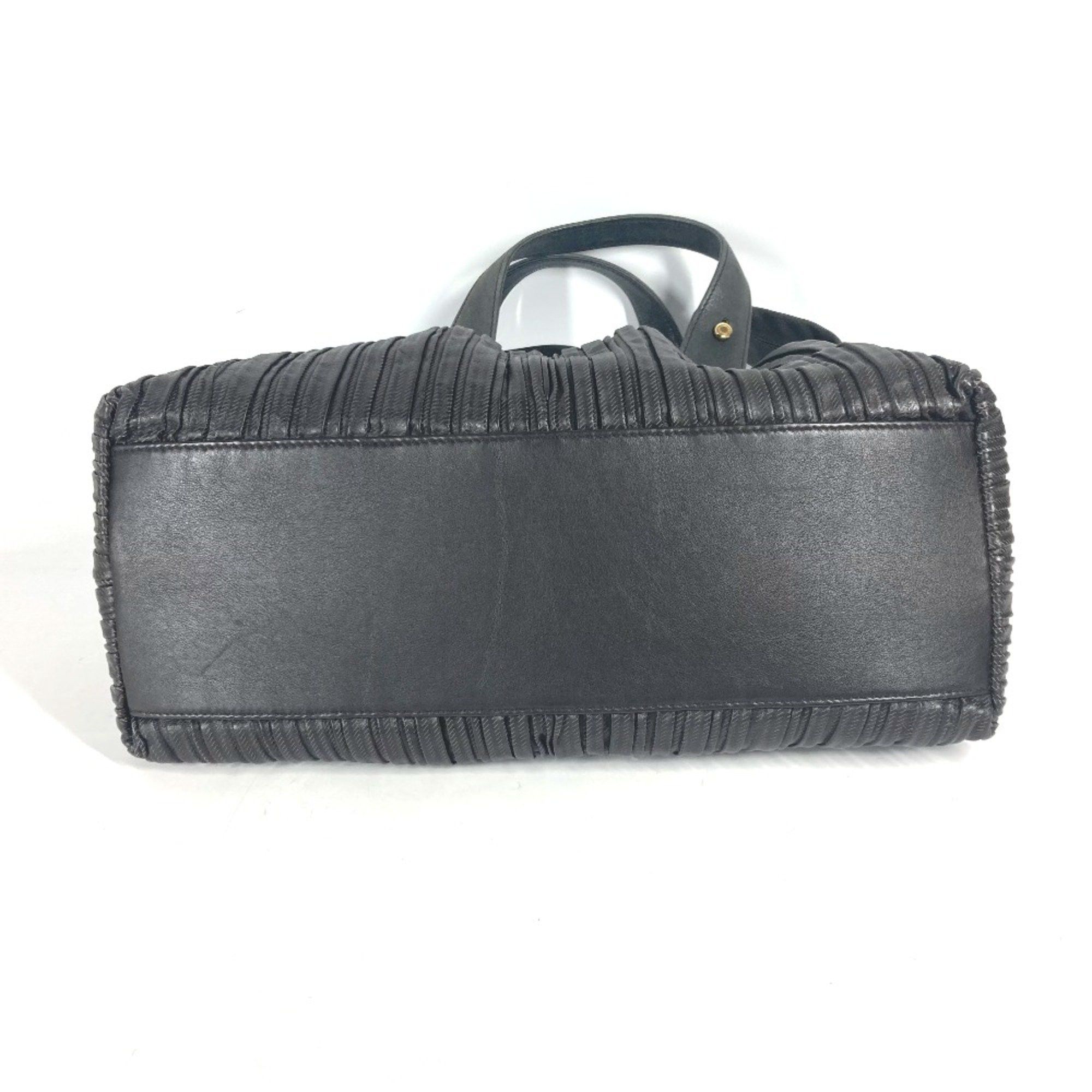 Bvlgari Bvlgari 2WAY Bag Tote Bag Crossbody Shoulder Bag Dark BrownBased BlackBased Size ONE SIZE - 7 Thumbnail