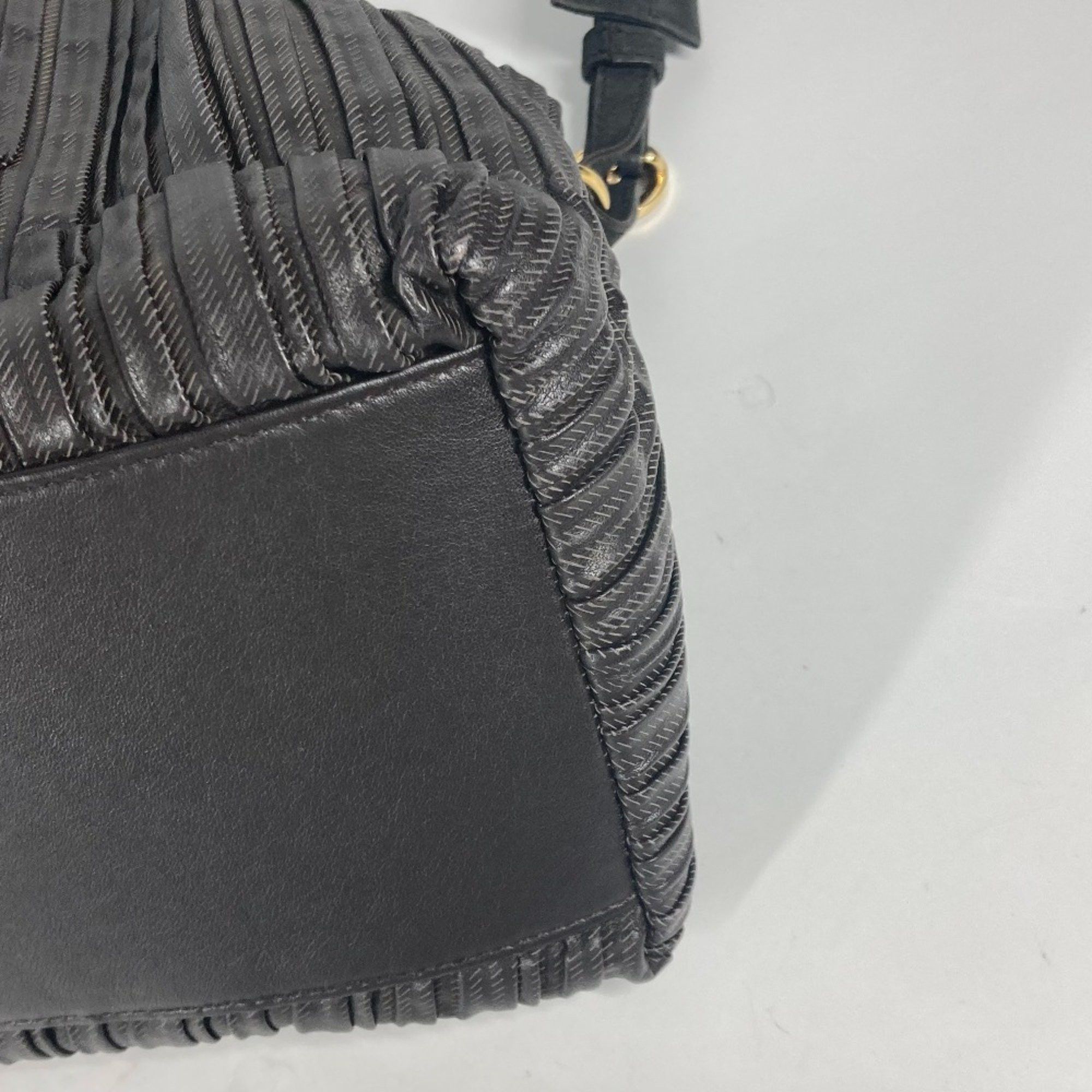 Bvlgari Bvlgari 2WAY Bag Tote Bag Crossbody Shoulder Bag Dark BrownBased BlackBased Size ONE SIZE - 8 Thumbnail