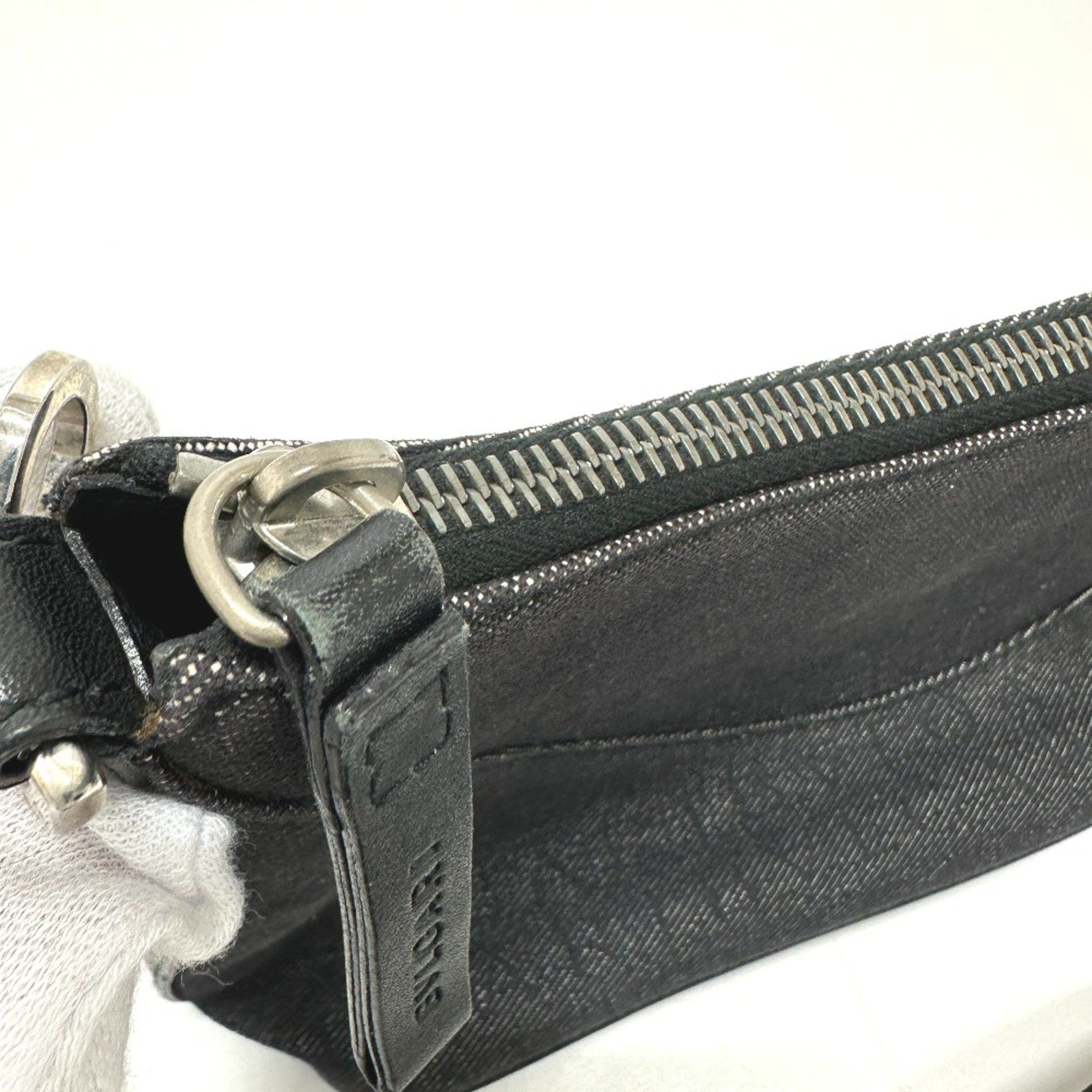 Bvlgari Bvlgari Logo mania Bag Hand Bag Navy Based SilverHardware Size ONE SIZE - 10 Thumbnail