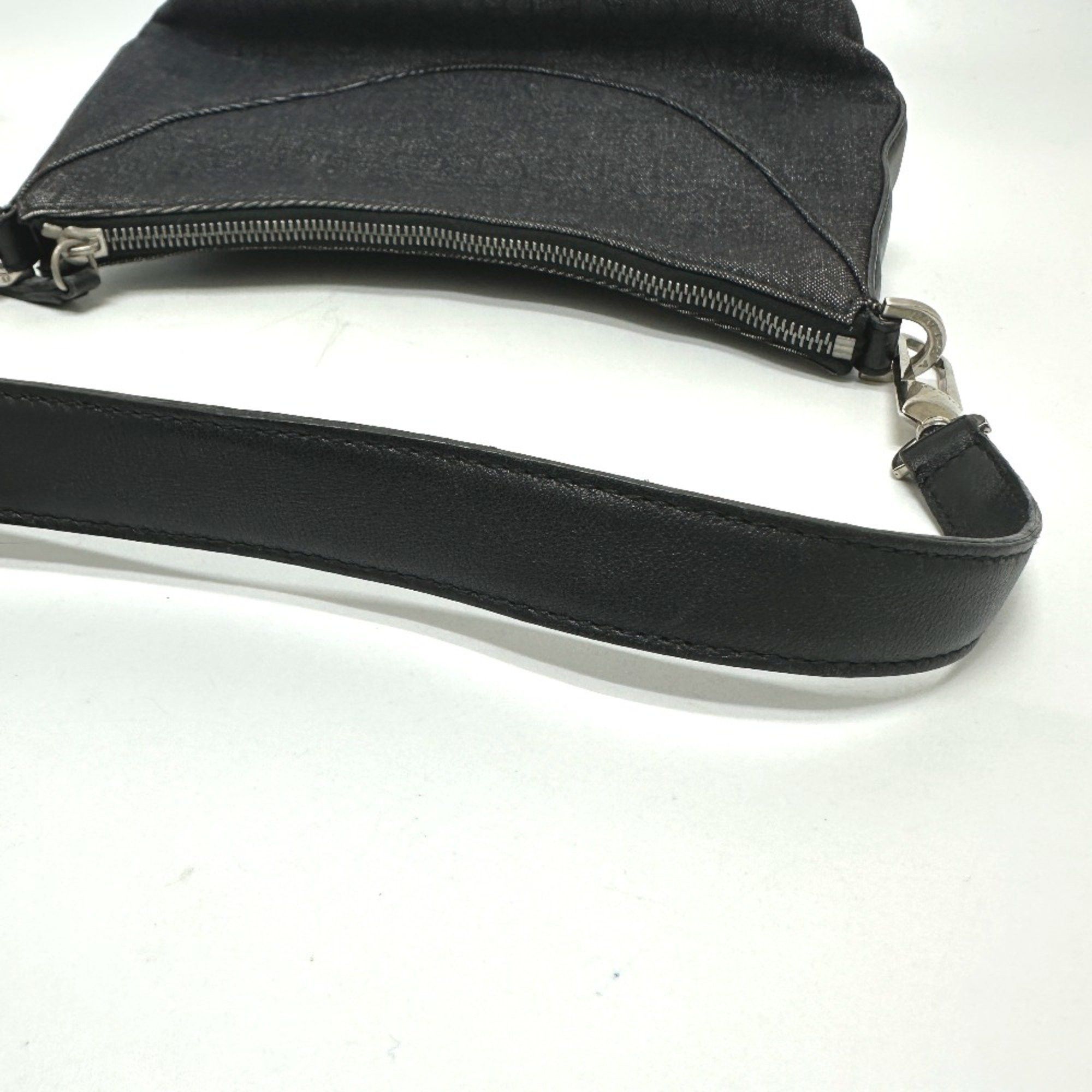 Bvlgari Bvlgari Logo mania Bag Hand Bag Navy Based SilverHardware Size ONE SIZE - 7 Thumbnail