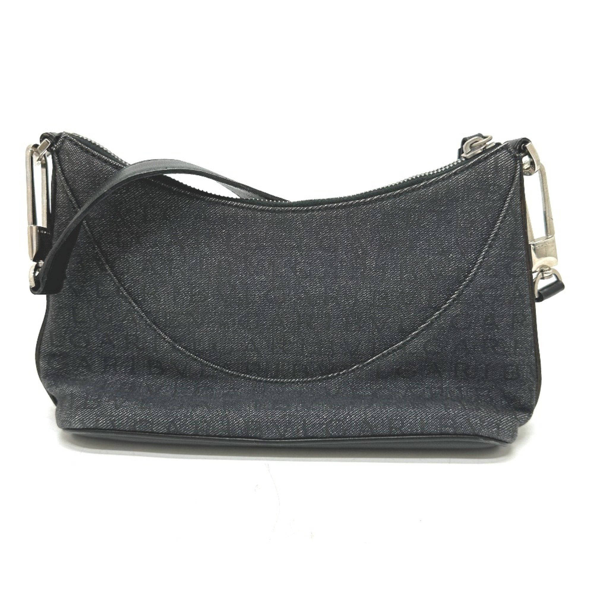 Bvlgari Bvlgari Logo mania Bag Hand Bag Navy Based SilverHardware Size ONE SIZE - 2 Thumbnail