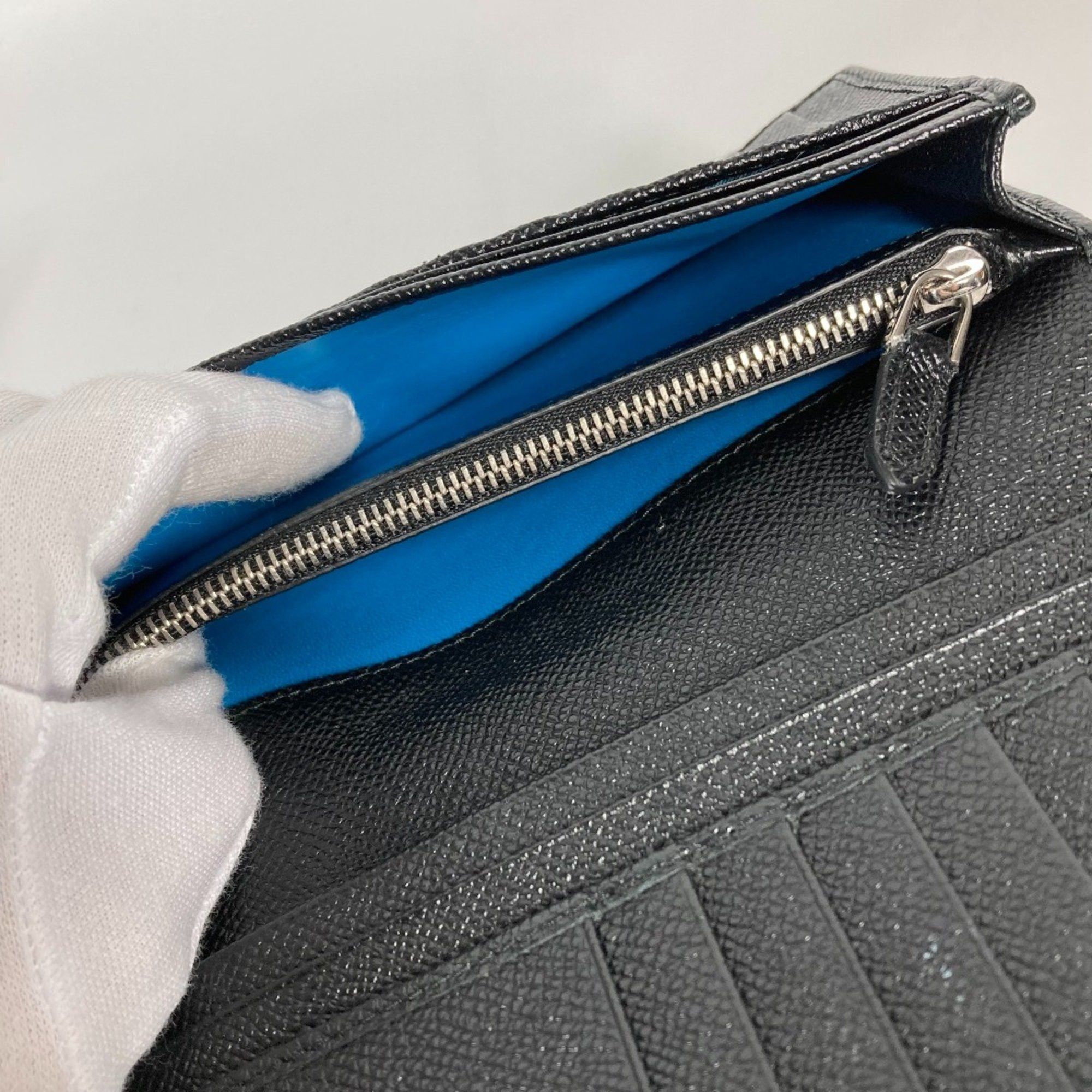 Bvlgari Bvlgari Long wallet Two fold Long Wallet Black Size ONE SIZE - 11 Thumbnail