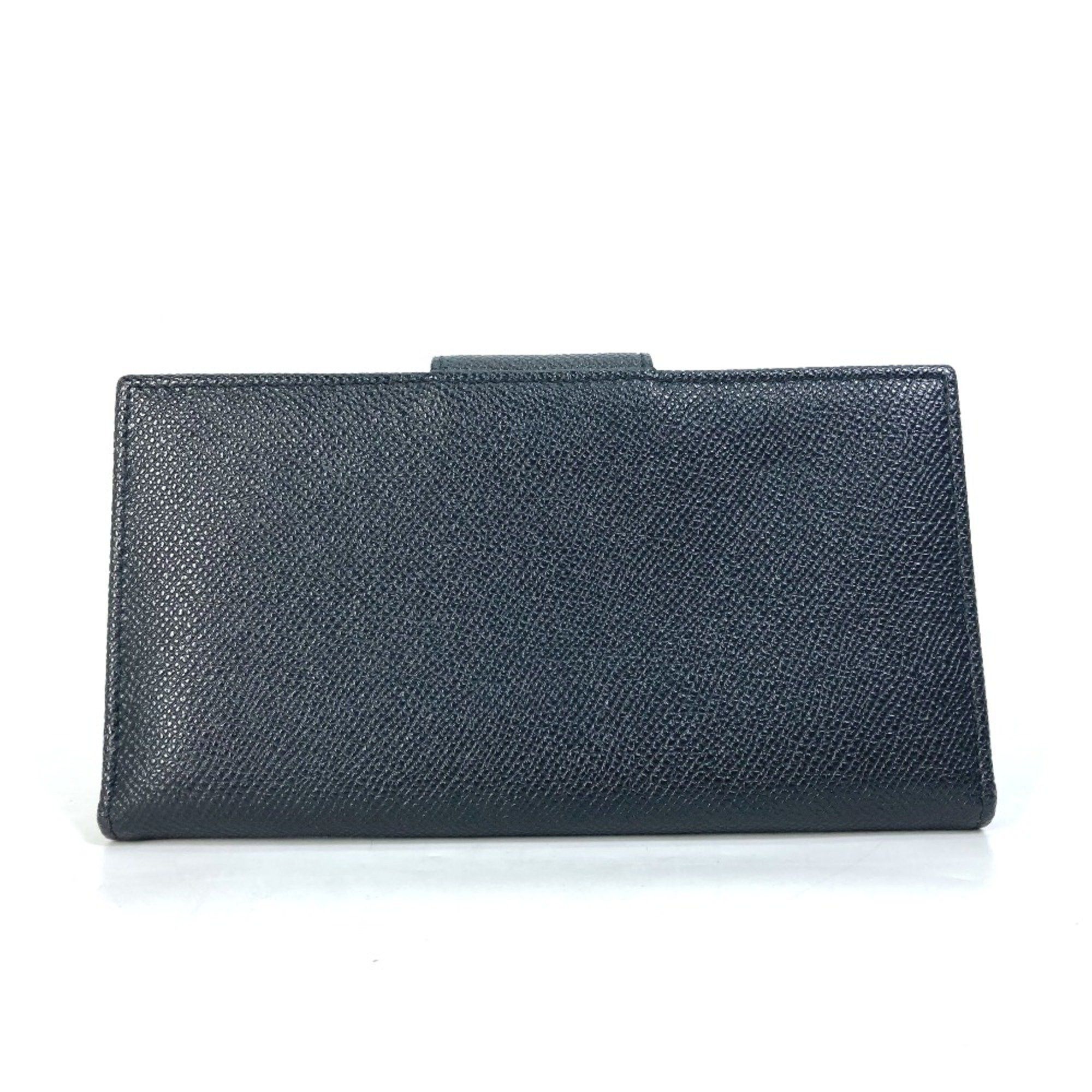 Bvlgari Bvlgari Long wallet Bifold Long Wallet Black Silver Size ONE SIZE - 2 Thumbnail