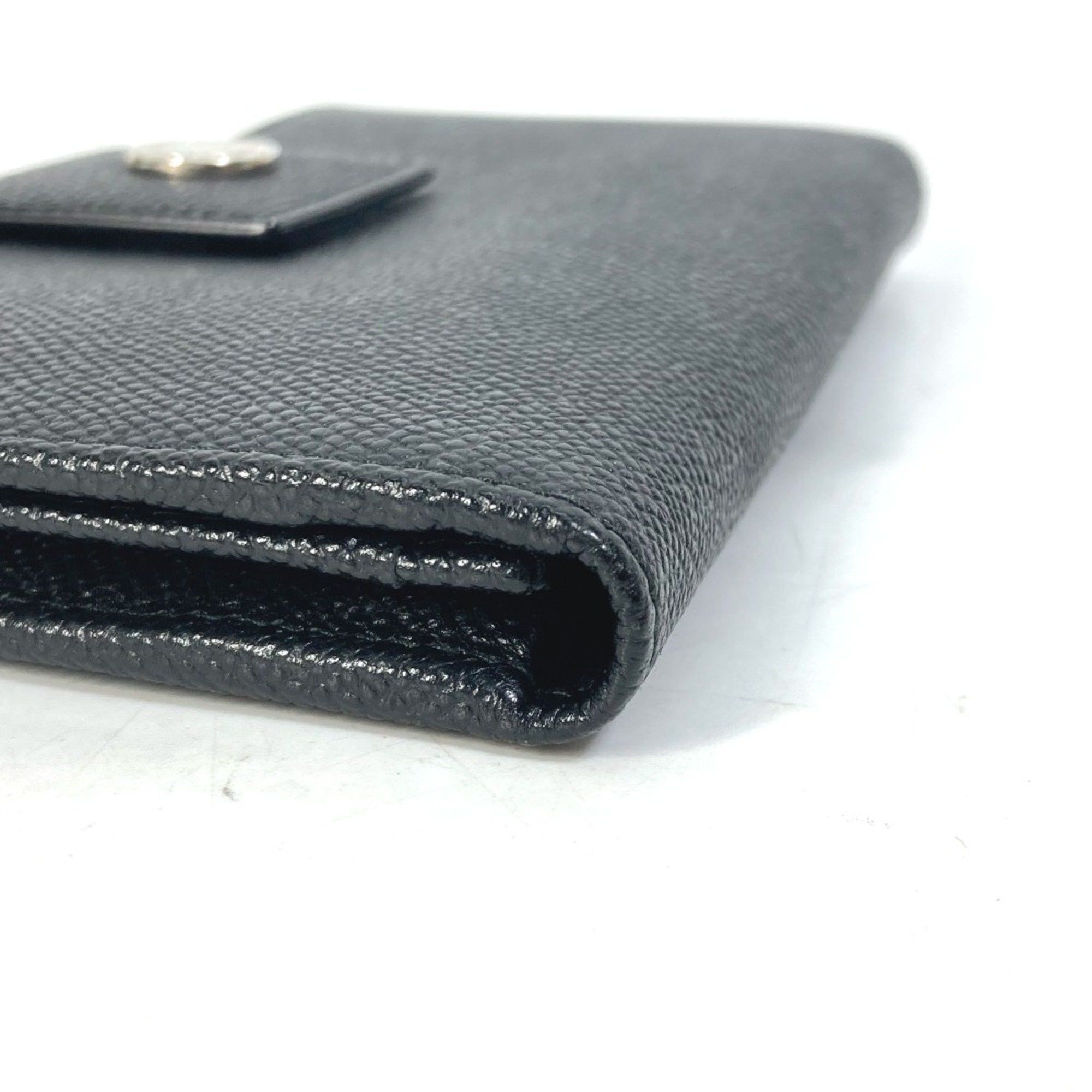 Bvlgari Bvlgari Long wallet Bifold Long Wallet Black Silver Size ONE SIZE - 8 Thumbnail