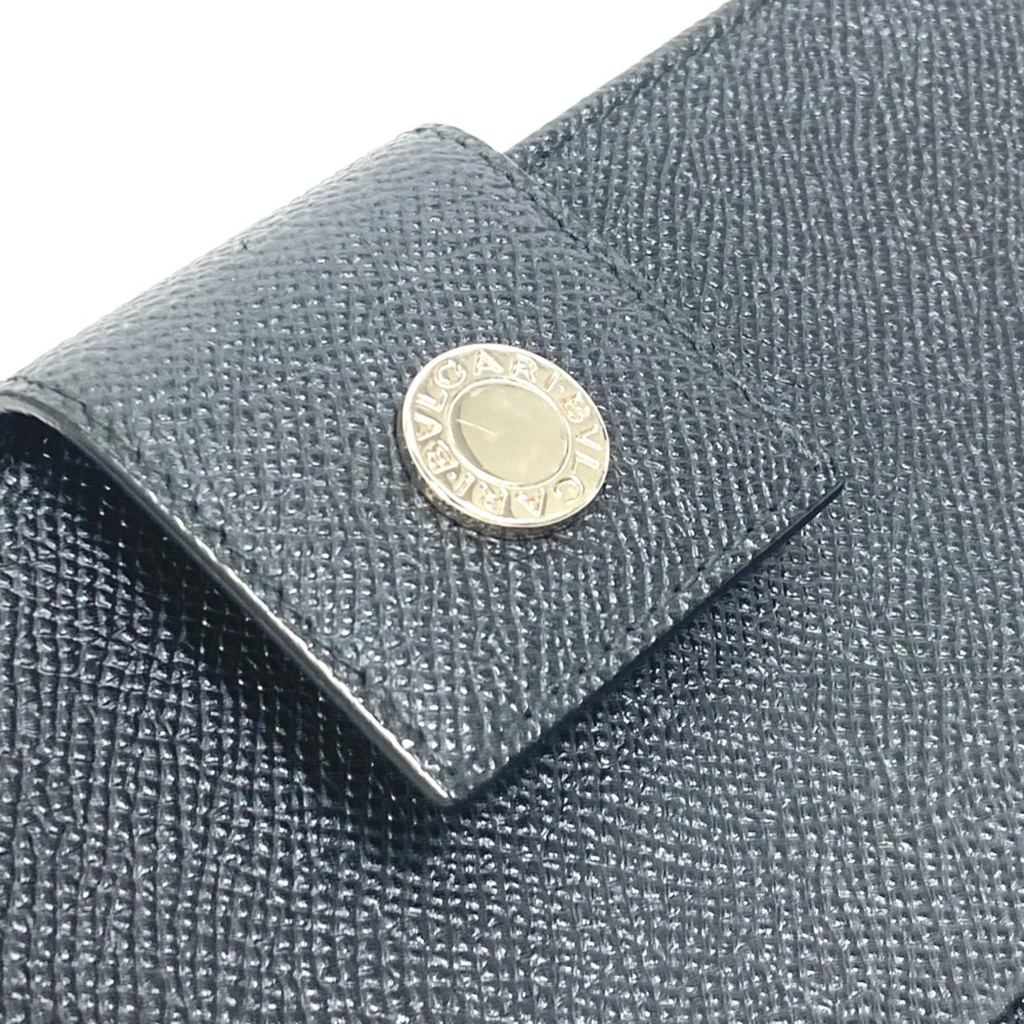 Bvlgari Bvlgari Long wallet Bifold Long Wallet Black Silver Size ONE SIZE - 10 Thumbnail