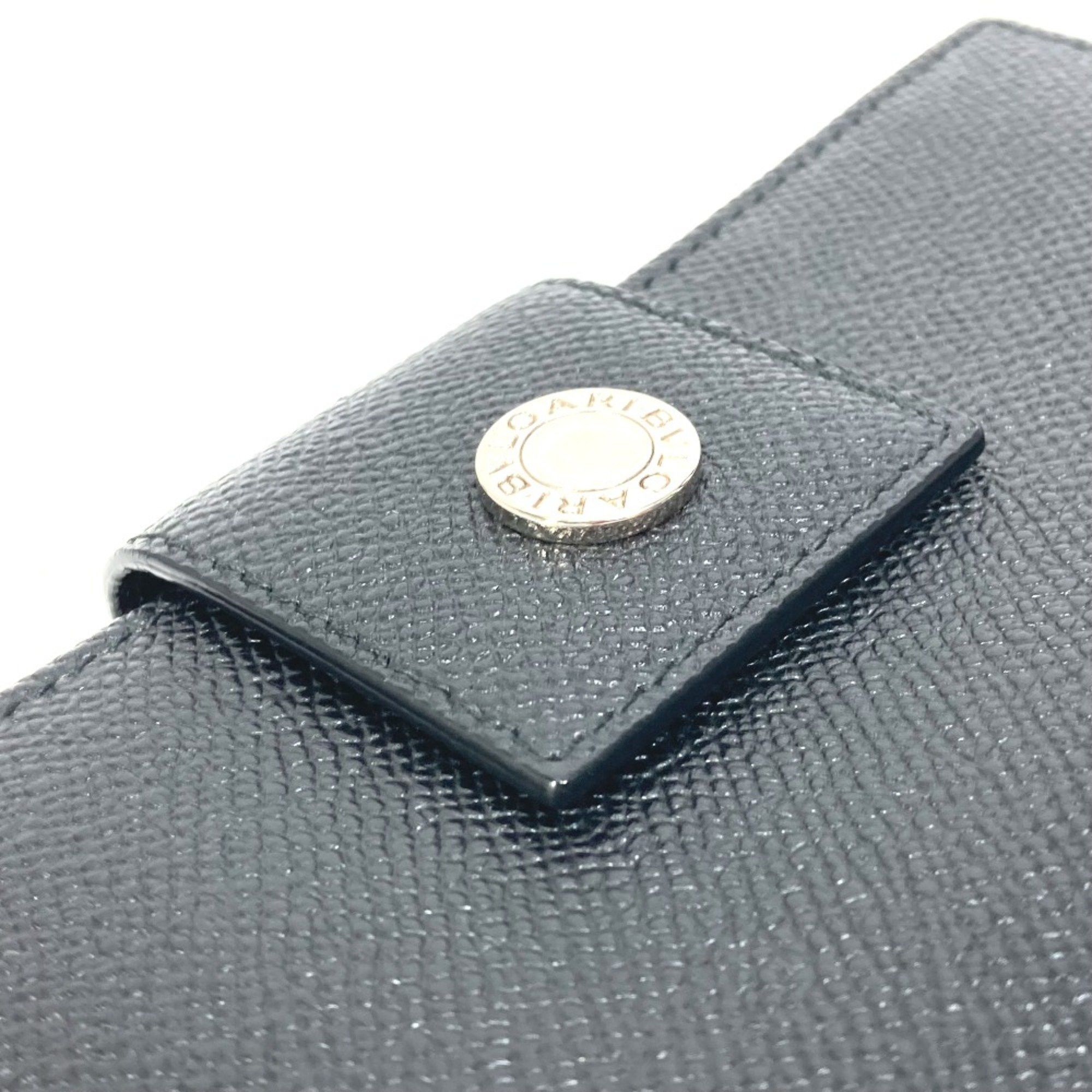 Bvlgari Bvlgari Long wallet Bifold Long Wallet Black Silver Size ONE SIZE - 6 Thumbnail