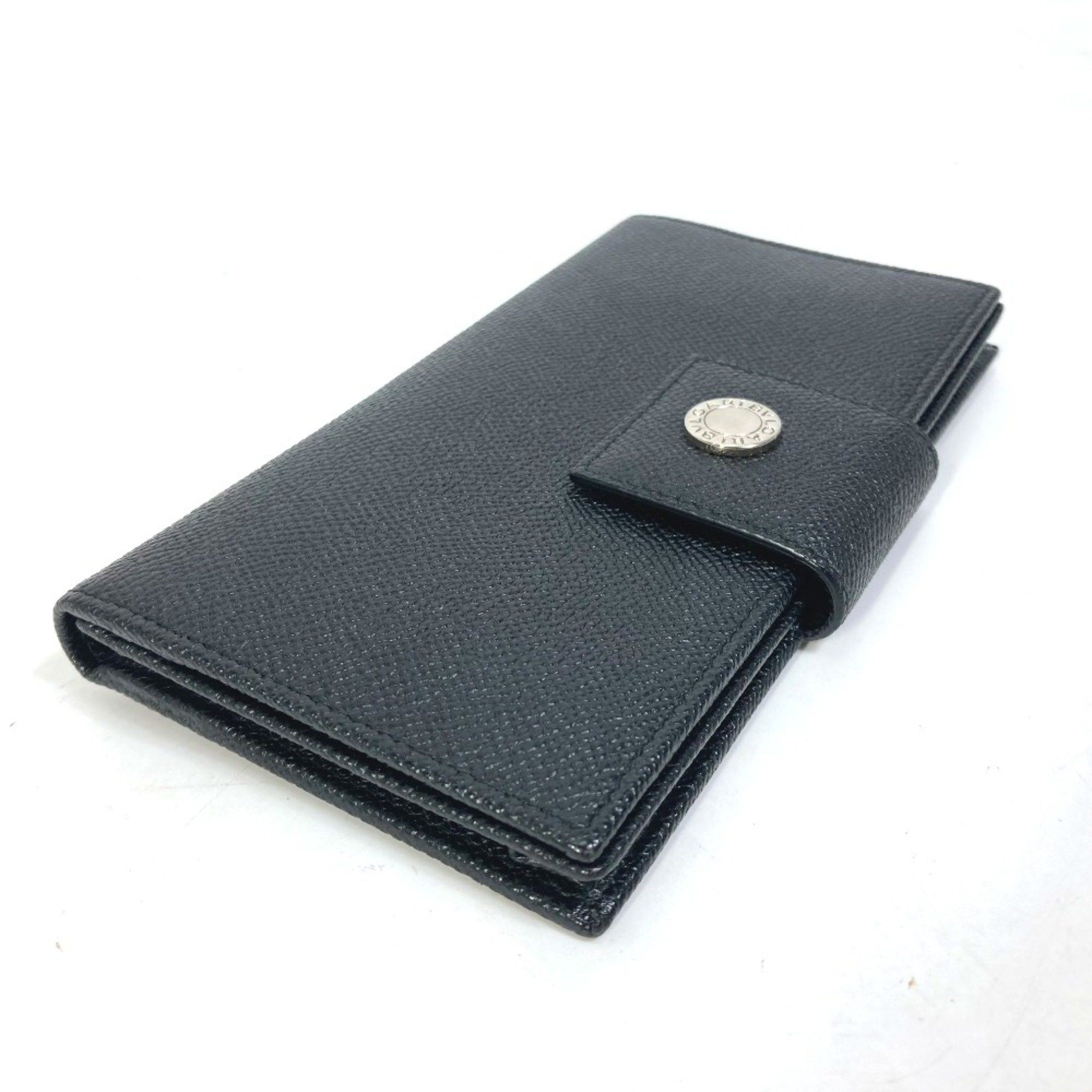 Bvlgari Bvlgari Long wallet Bifold Long Wallet Black Silver Size ONE SIZE - 3 Thumbnail