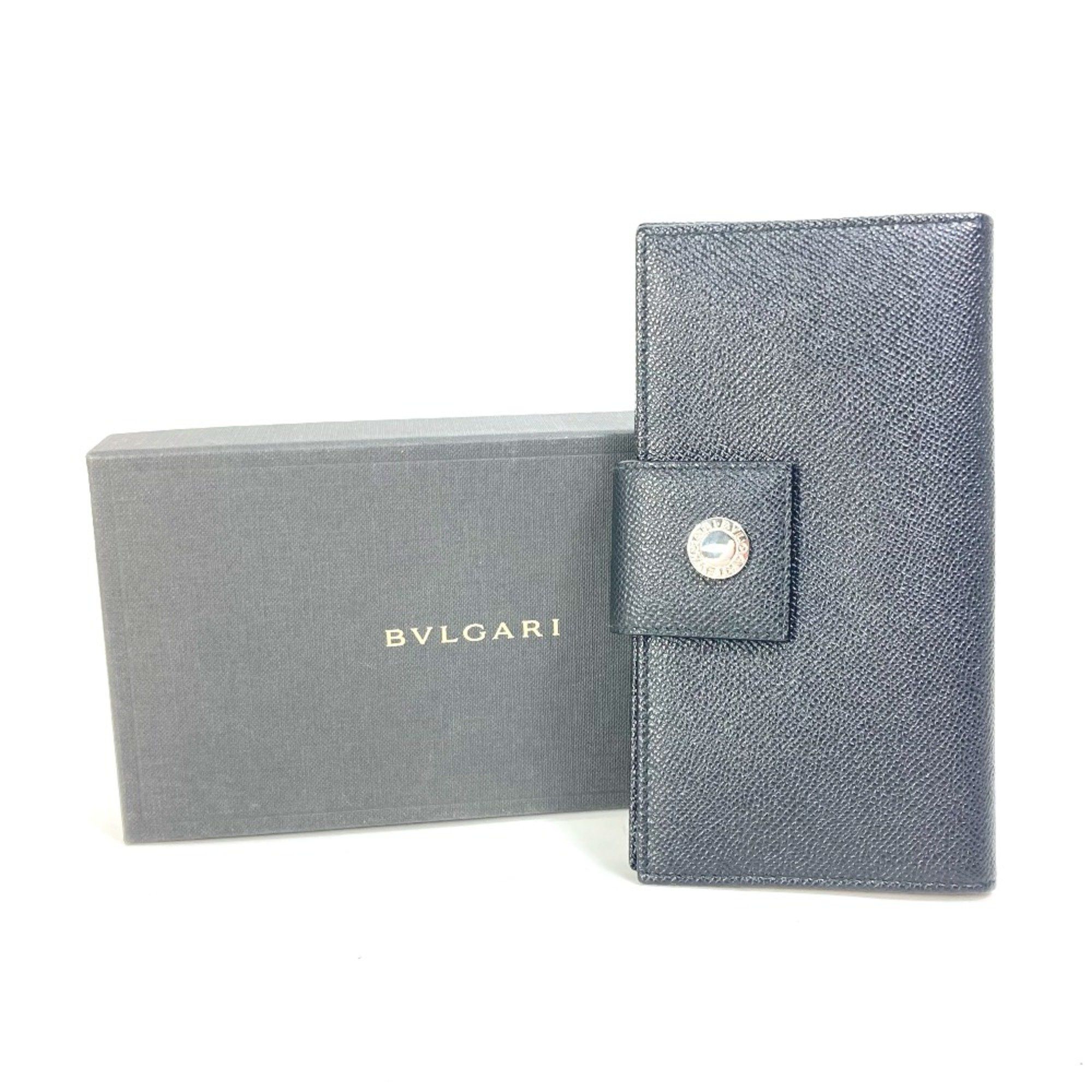 Bvlgari Bvlgari Long wallet Bifold Long Wallet Black Silver Size ONE SIZE - 18 Thumbnail