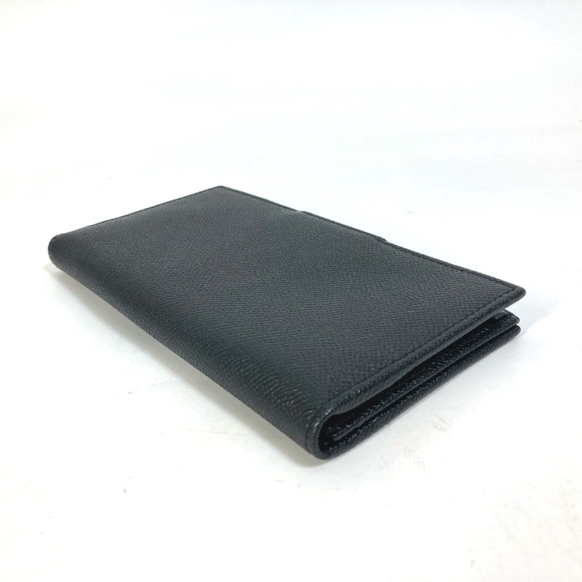 Bvlgari Bvlgari Long wallet Bifold Long Wallet Black Silver Size ONE SIZE - 4 Thumbnail