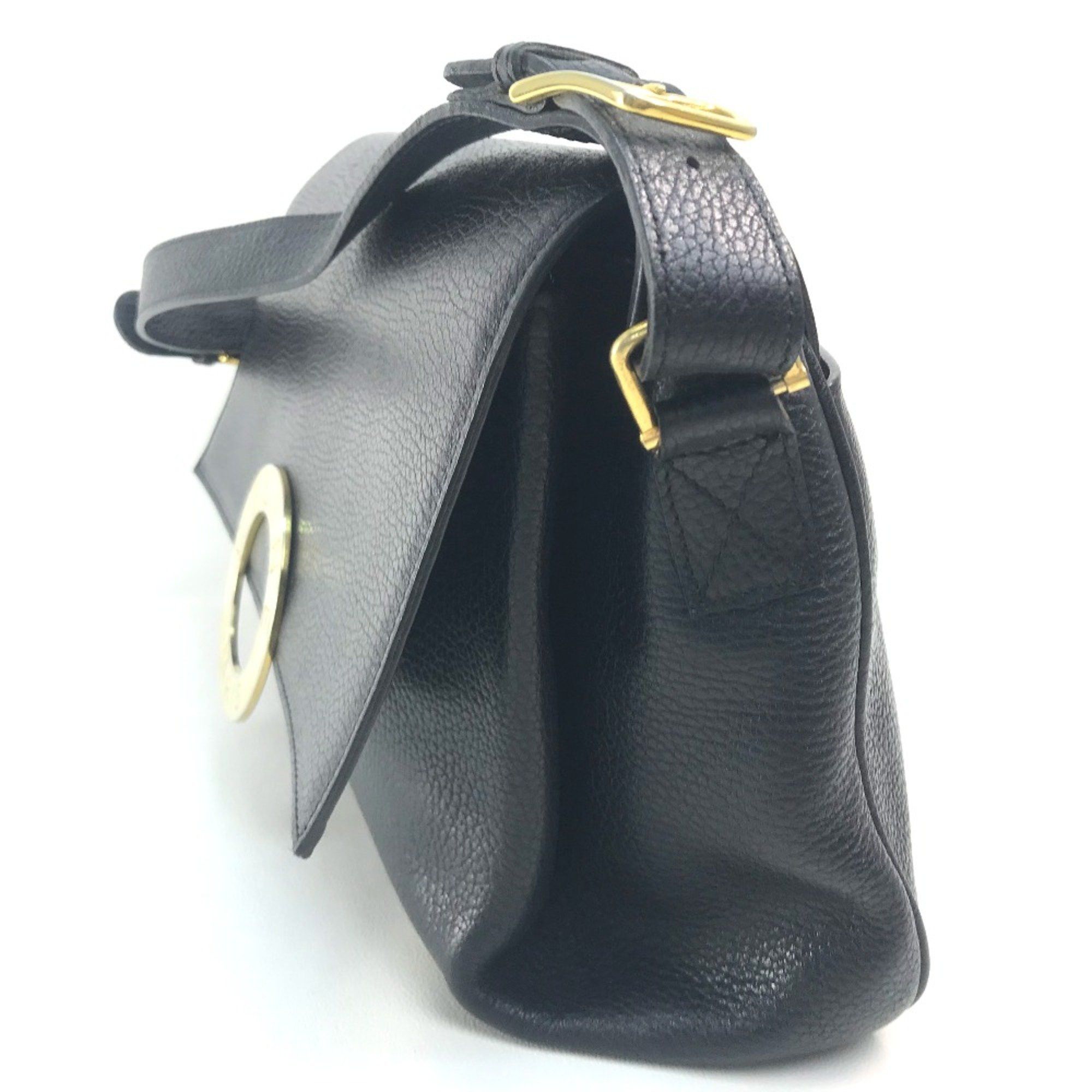 Celine CELINE vintage Kaban One Shoulder Bag Hand Bag Black x GoldHardware Size ONE SIZE - 2 Thumbnail