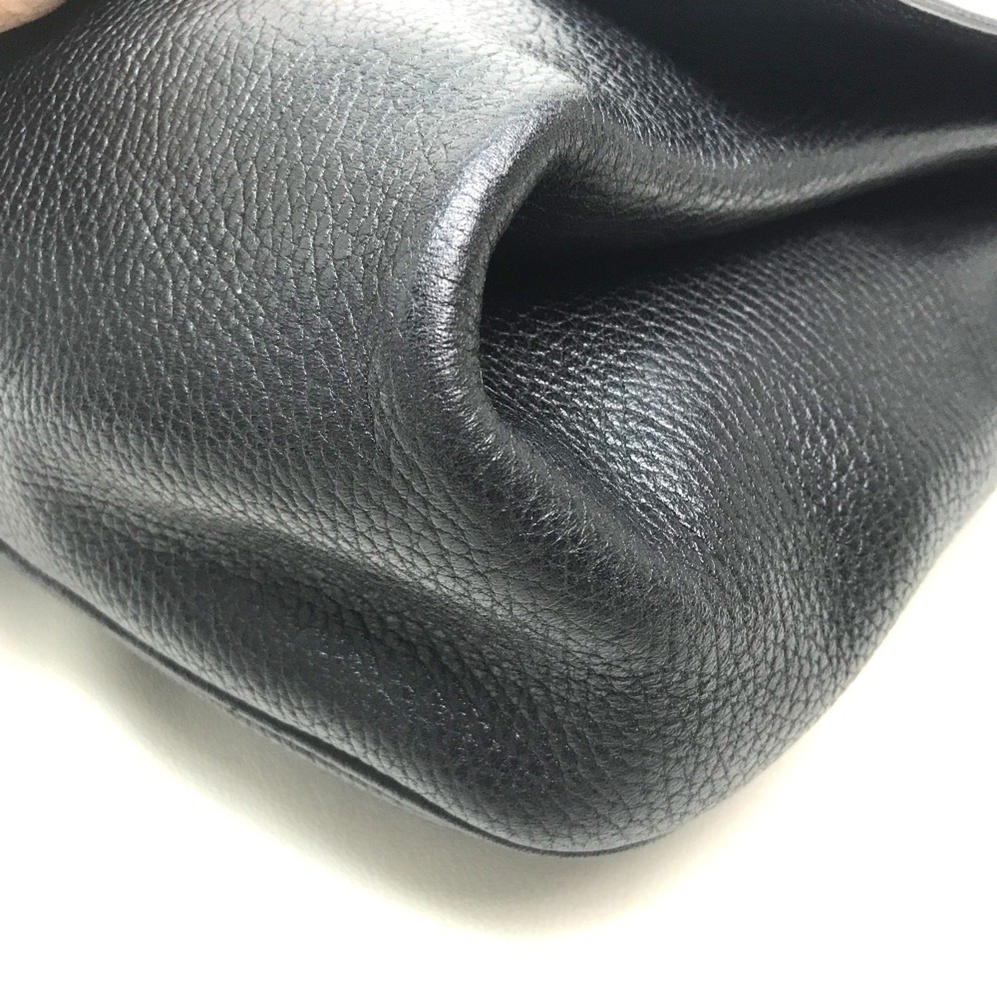 Celine CELINE vintage Kaban One Shoulder Bag Hand Bag Black x GoldHardware Size ONE SIZE - 5 Thumbnail